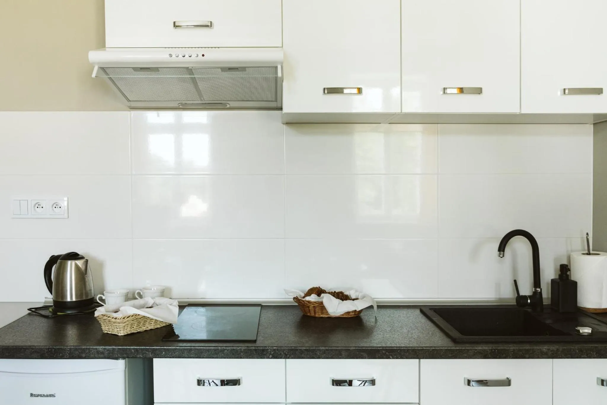 Kitchen or kitchenette in Hotel Jedlinka