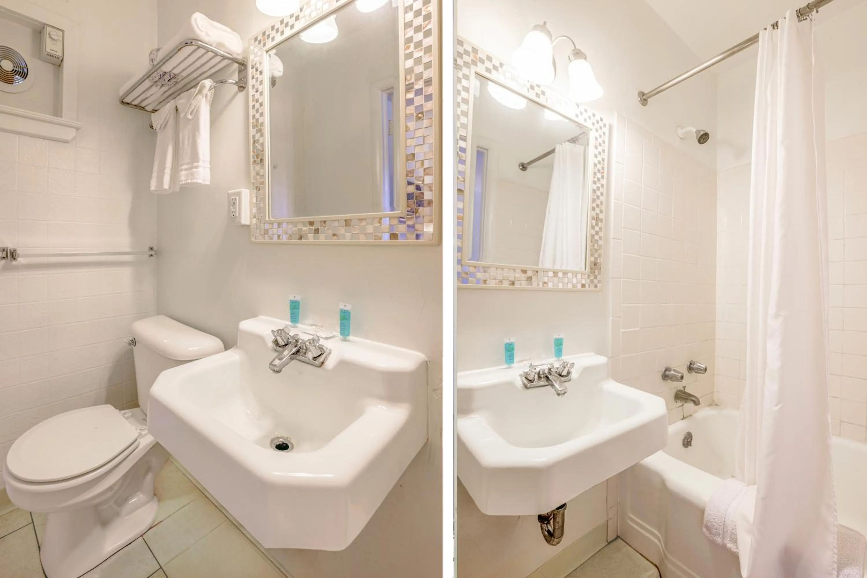 Bathroom in Cadiz Motel by OYO on route 250