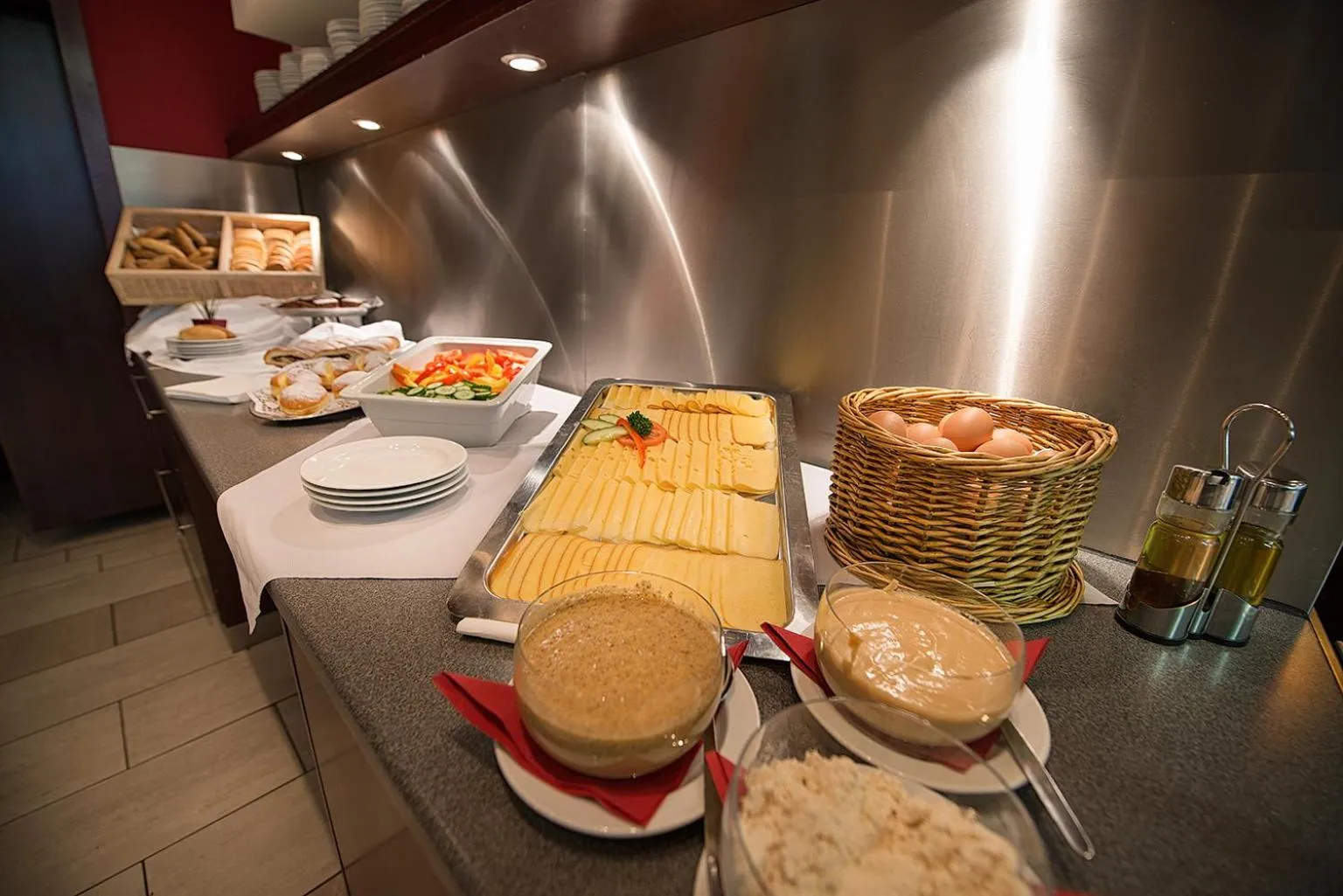 Food and drinks in Rezidence Emmy