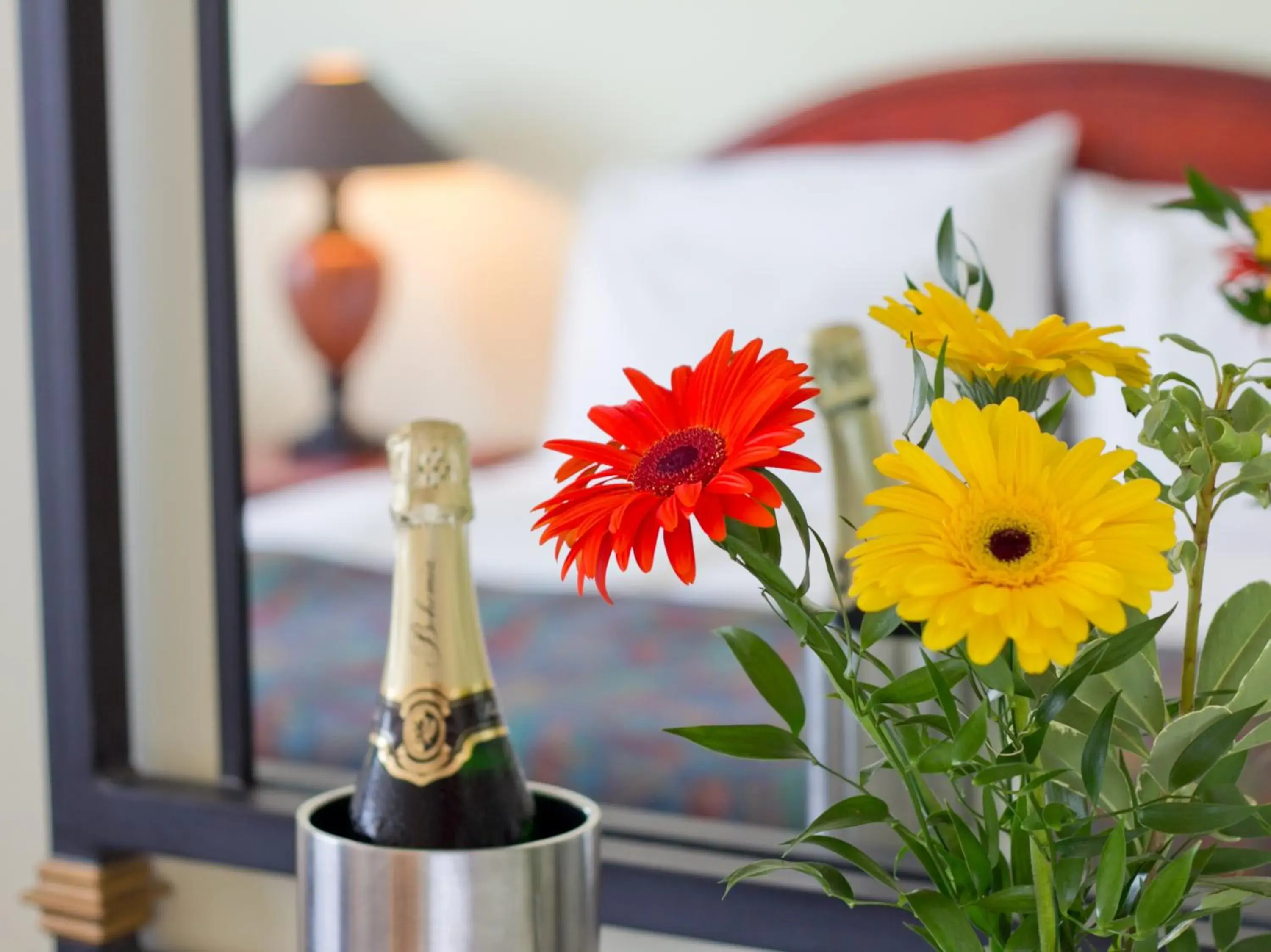 Decorative detail, Bed in Rezidence Emmy Decorative detail, Bed in Rezidence Emmy