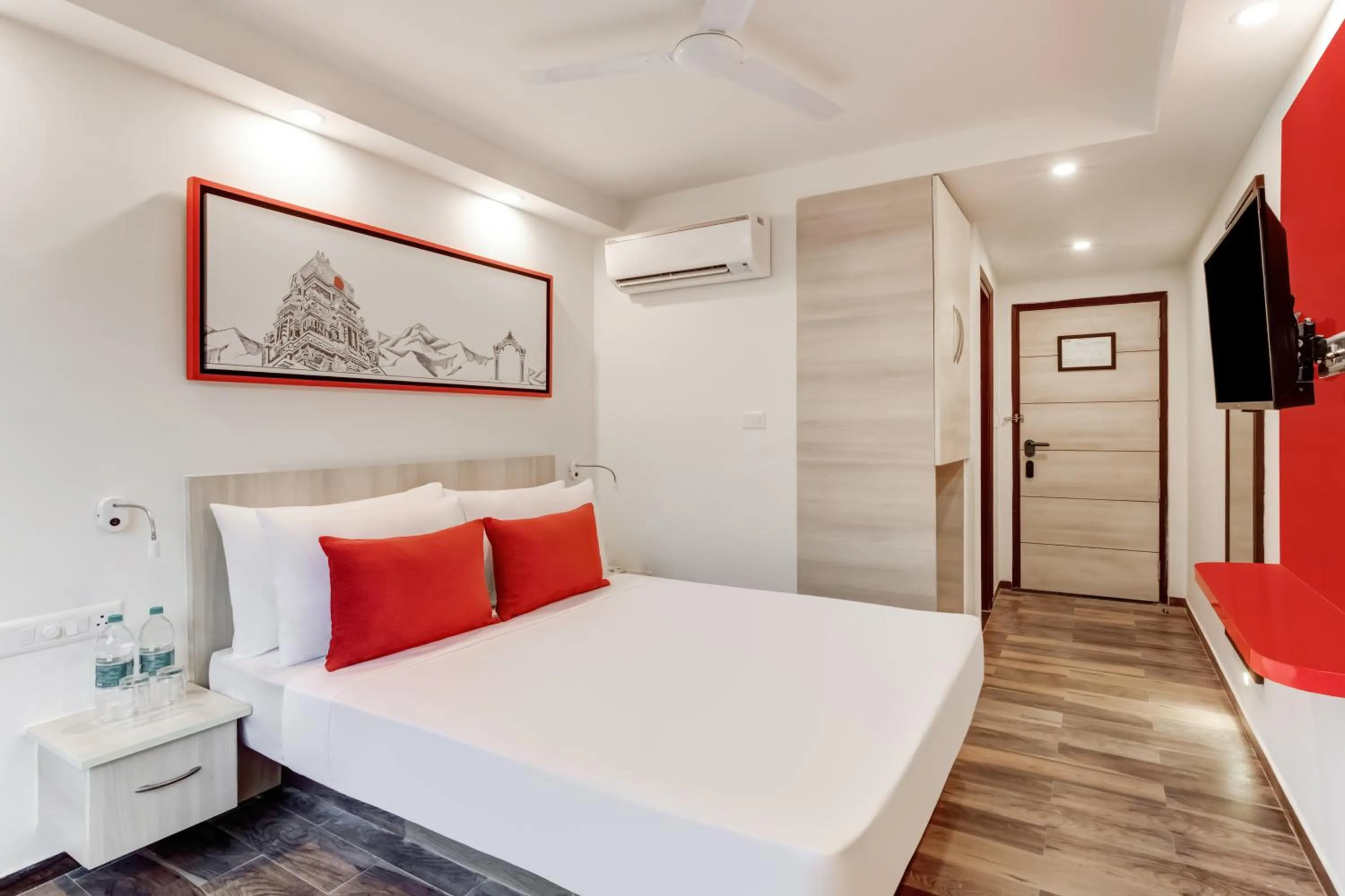 Bedroom, Bed in Red Fox by Lemon Tree Hotels, Neelkanth