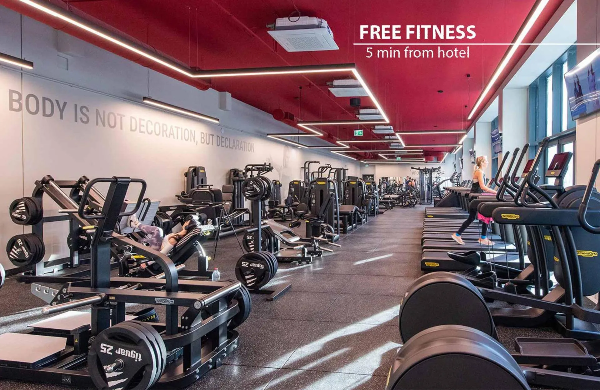 Fitness centre/facilities in Plaza Prague - Czech Leading Hotels