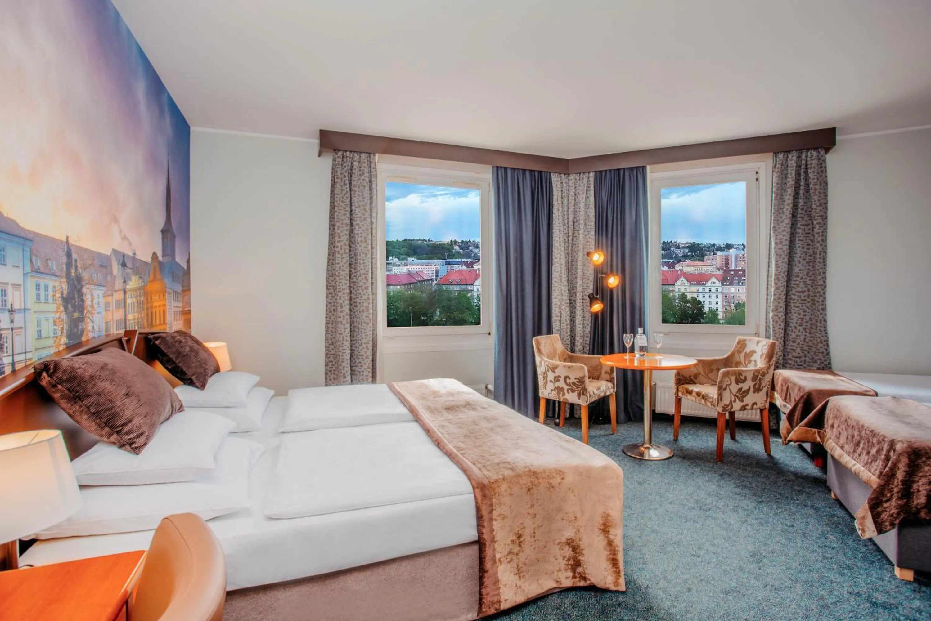 Bedroom, Bed in Plaza Prague - Czech Leading Hotels