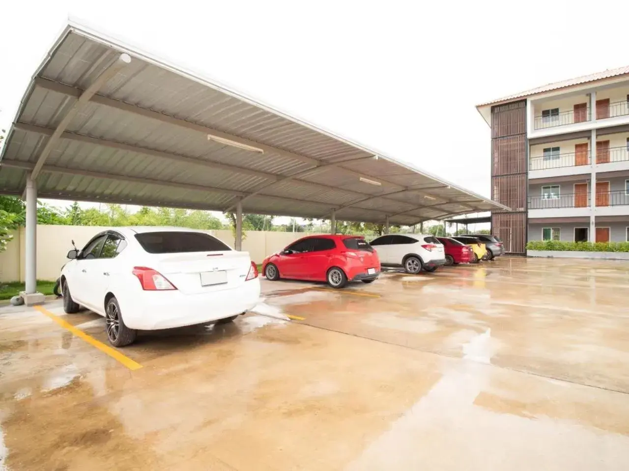 Property building in Ek Residence Banchang City Property building in Ek Residence Banchang City