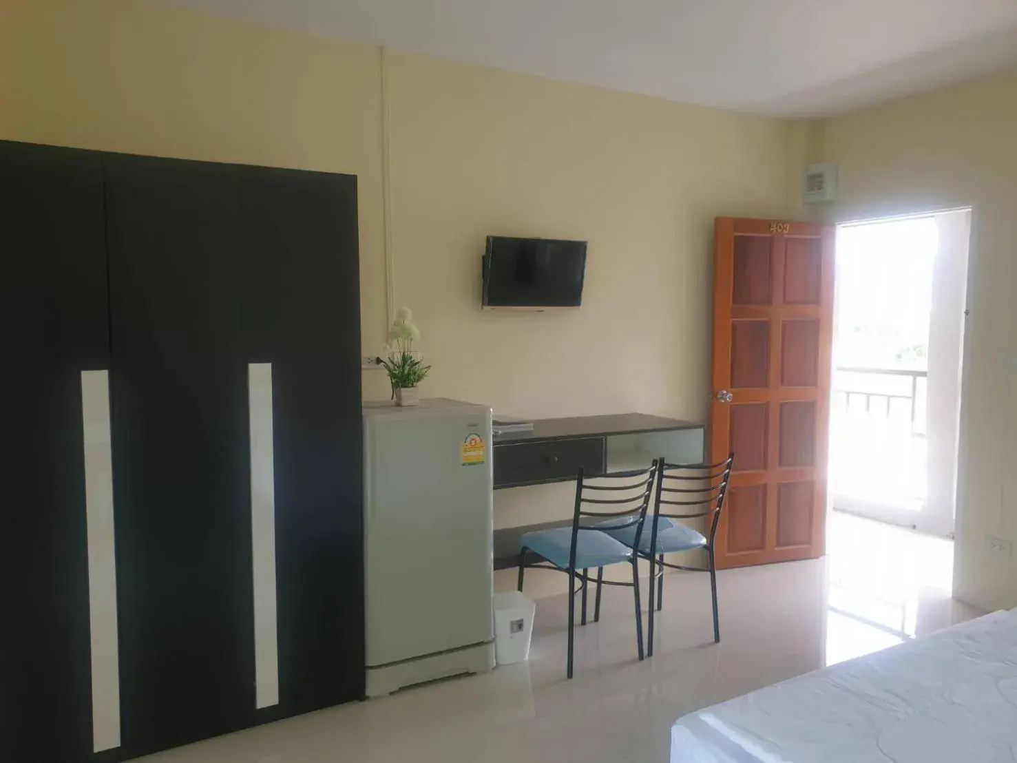 TV and multimedia, Bed in Ek Residence Banchang City TV and multimedia, Bed in Ek Residence Banchang City