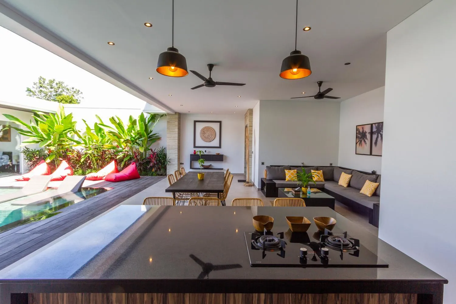 Living room in Villa Lys by Alfred in Bali