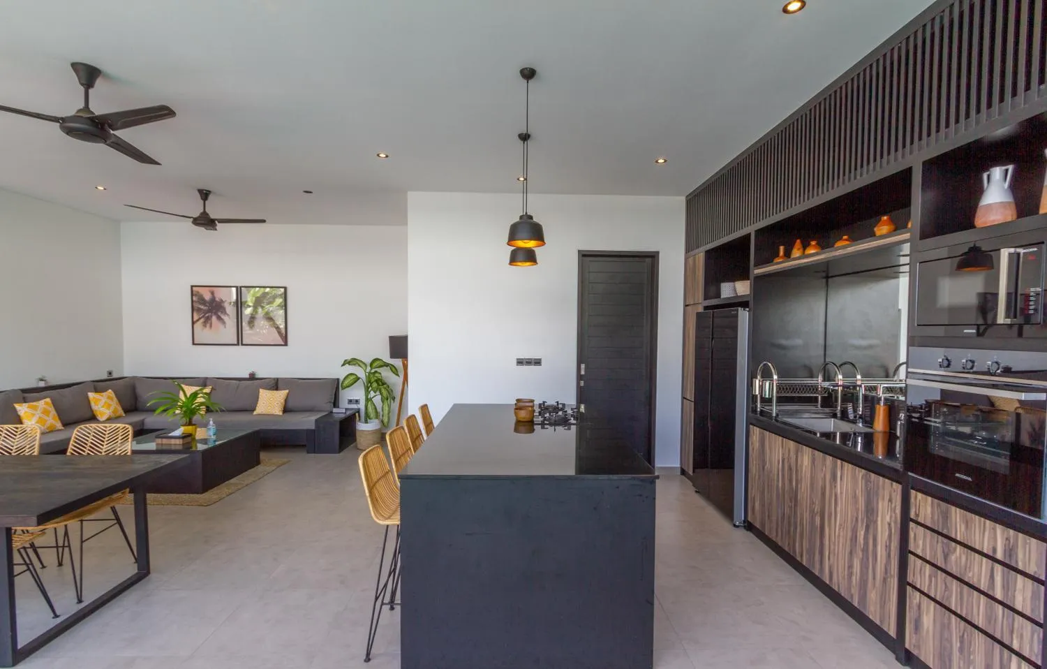 Kitchen or kitchenette in Villa Lys by Alfred in Bali