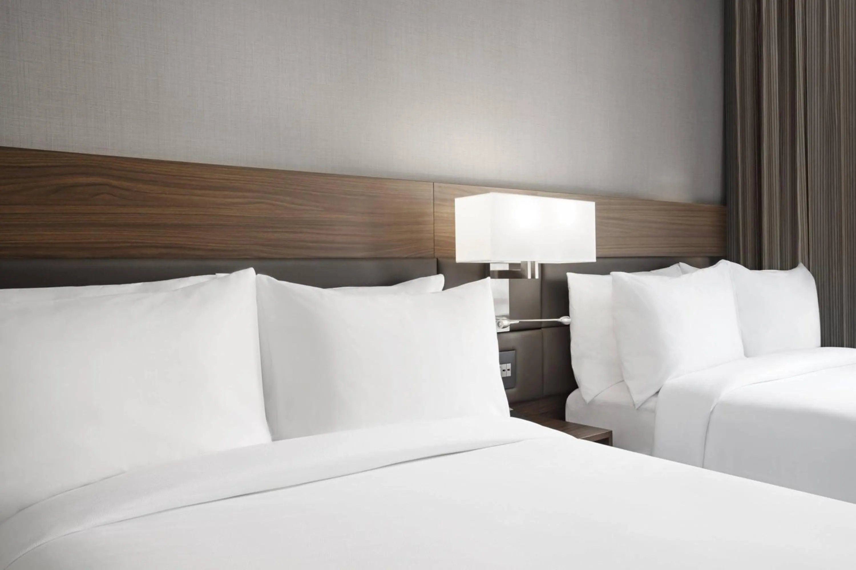 Photo of the whole room, Bed in AC Hotel by Marriott St Louis Central West End