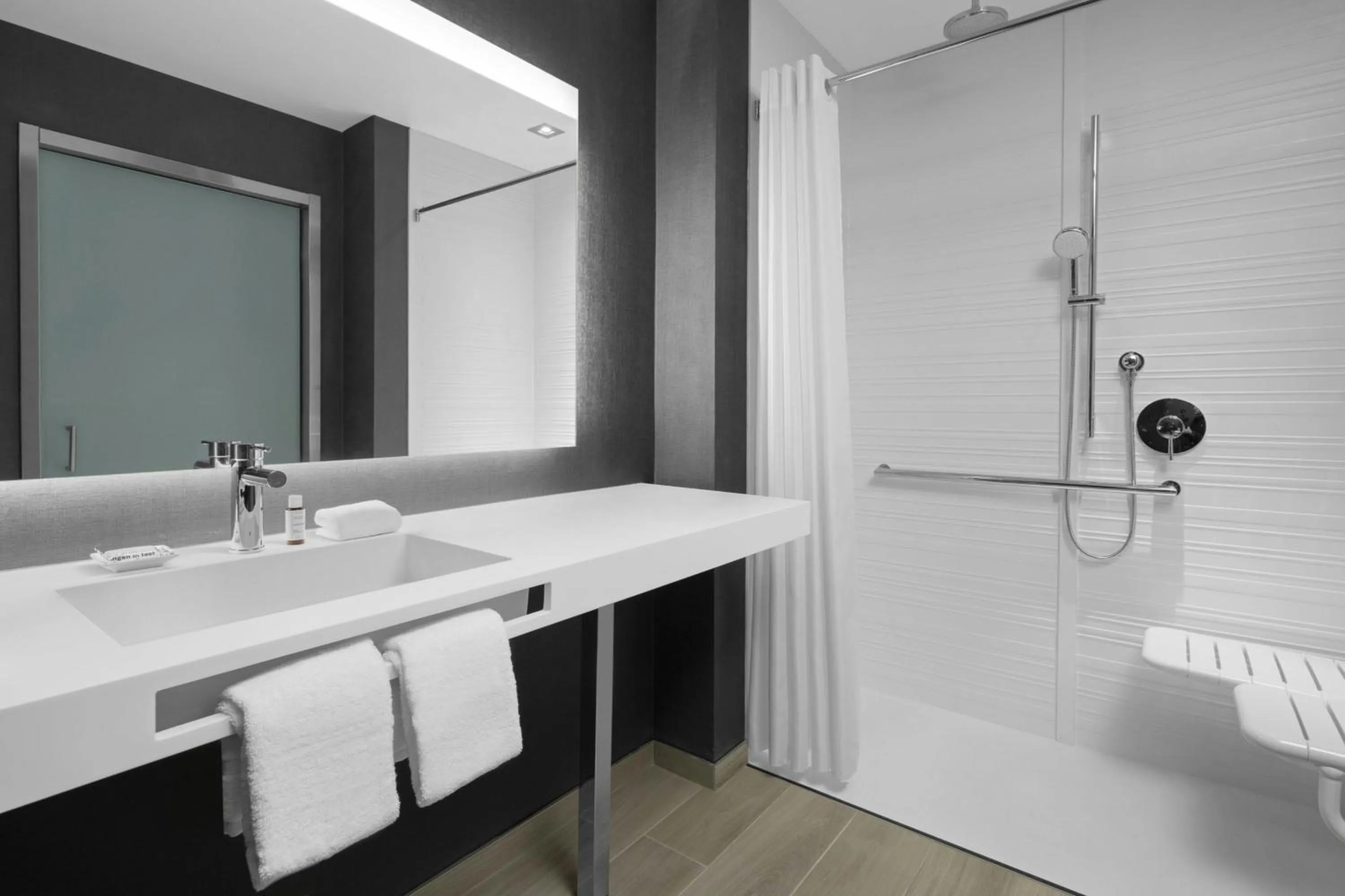 Bathroom in AC Hotel by Marriott St Louis Central West End