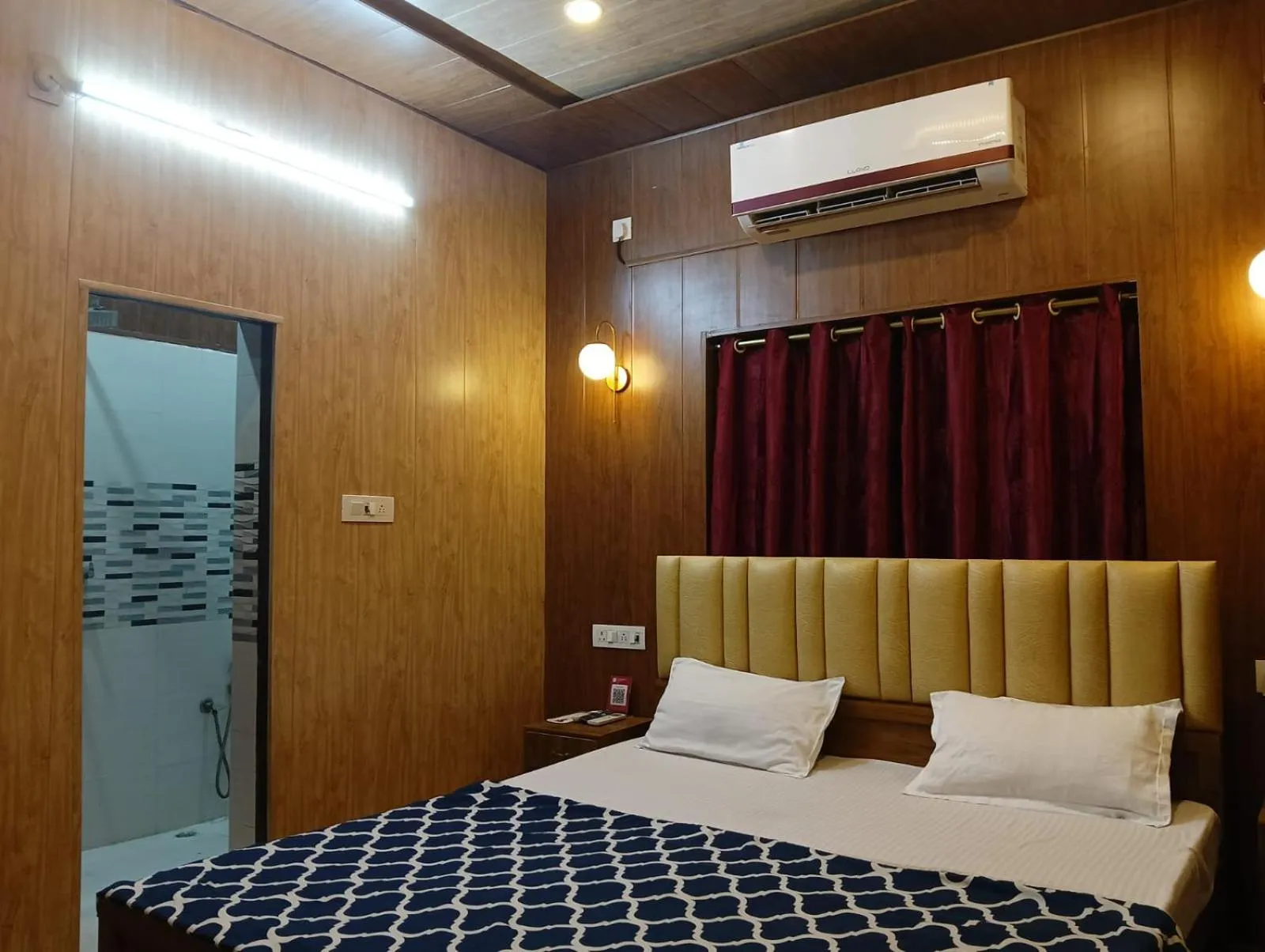 Bed in Hotel Virasat Retreat