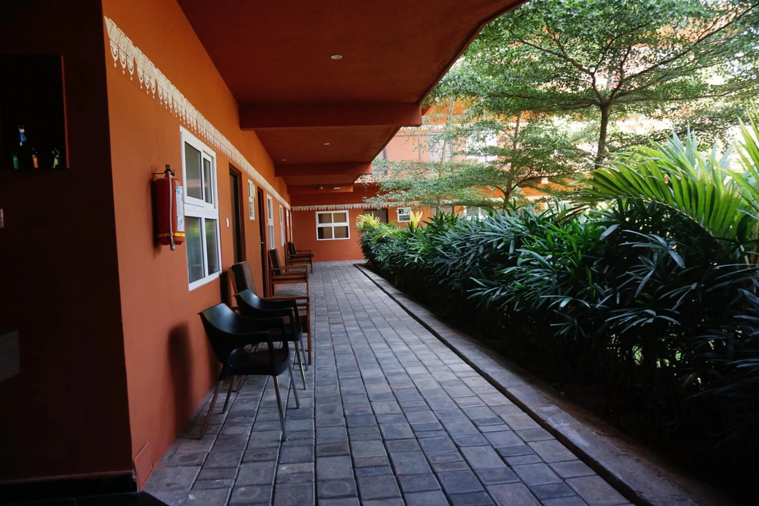 Garden view in Vistar Resort & Hotels