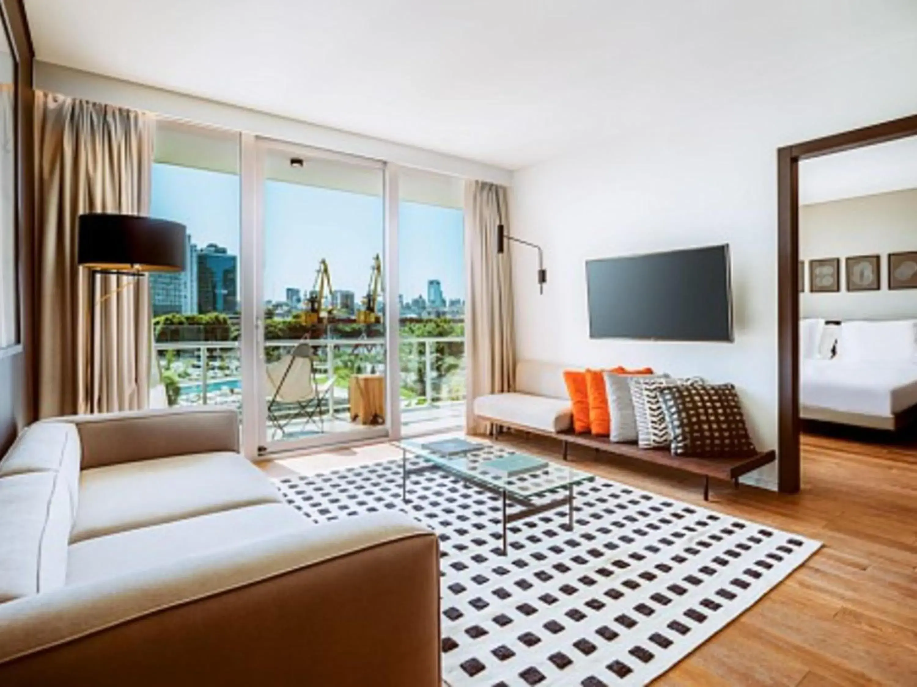 Bedroom, Bed in SLS Buenos Aires Puerto Madero Bedroom, Bed in SLS Buenos Aires Puerto Madero