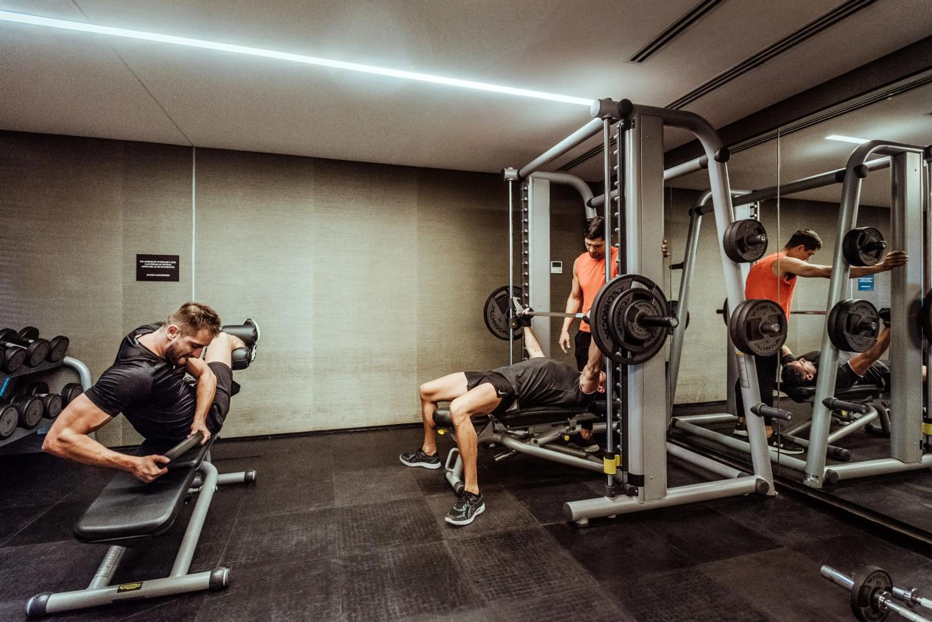 Fitness centre/facilities in SLS Buenos Aires Puerto Madero