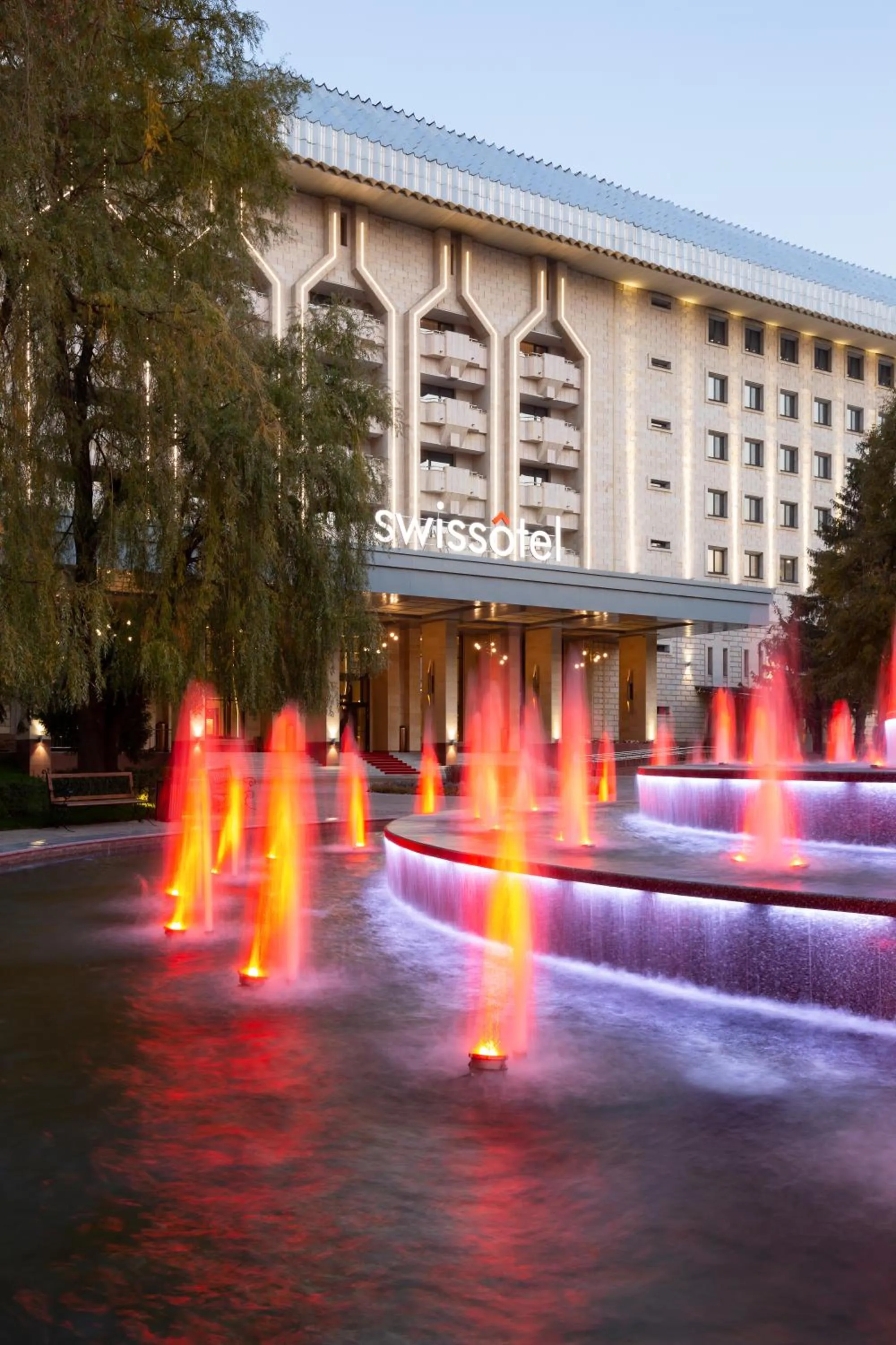 Property building in Swissôtel Wellness Resort Alatau Almaty