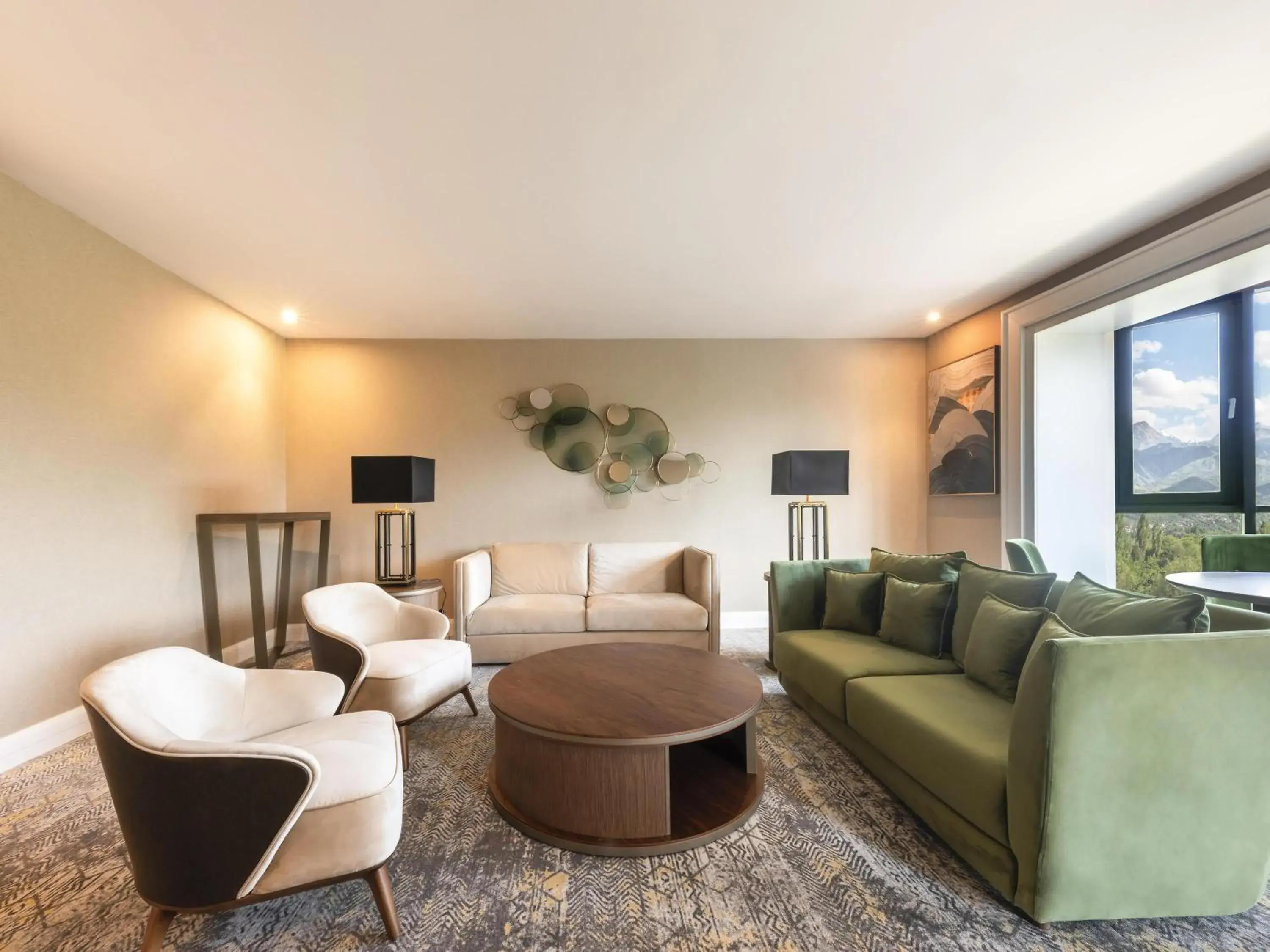 Bedroom in Swissôtel Wellness Resort Alatau Almaty Bedroom in Swissôtel Wellness Resort Alatau Almaty