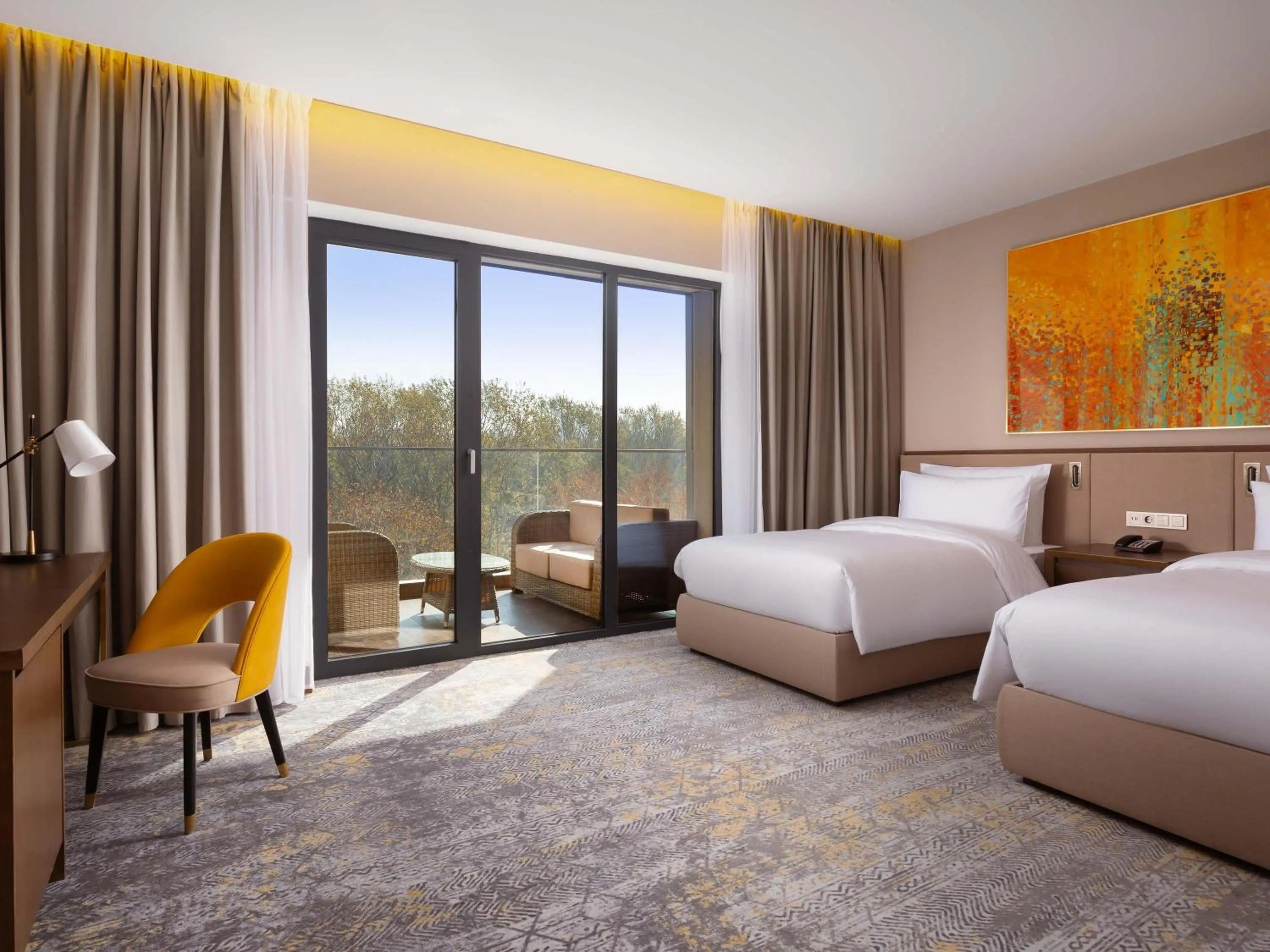 Bedroom, Bed in Swissôtel Wellness Resort Alatau Almaty