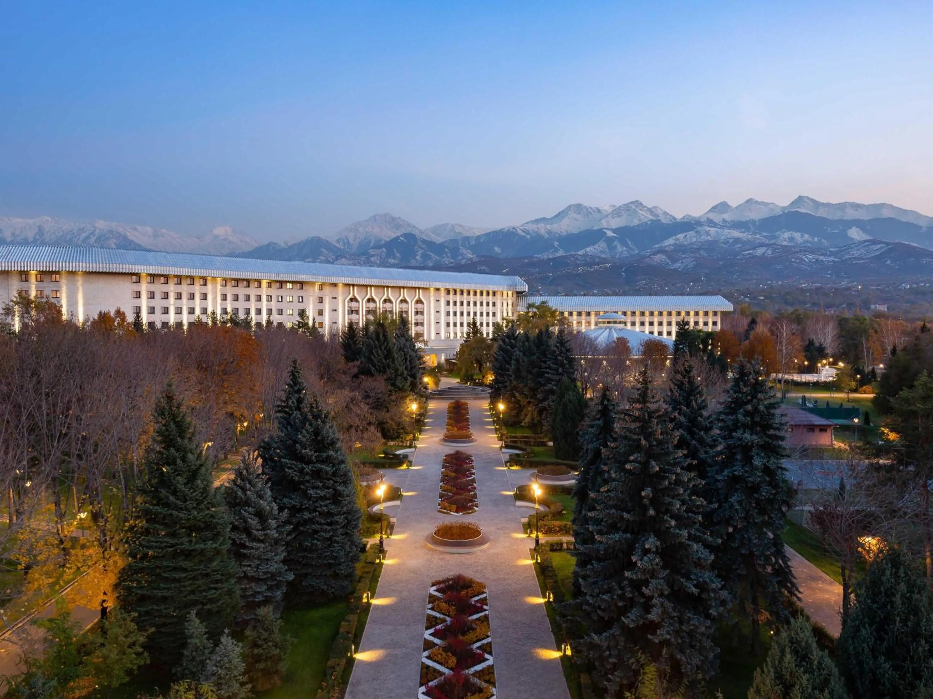 Property building in Swissôtel Wellness Resort Alatau Almaty