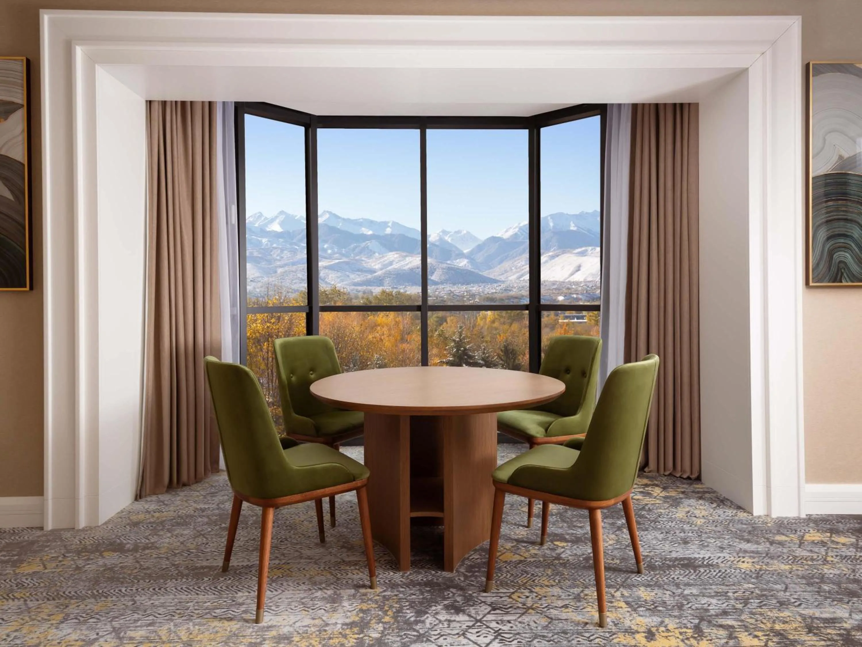 Bedroom in Swissôtel Wellness Resort Alatau Almaty