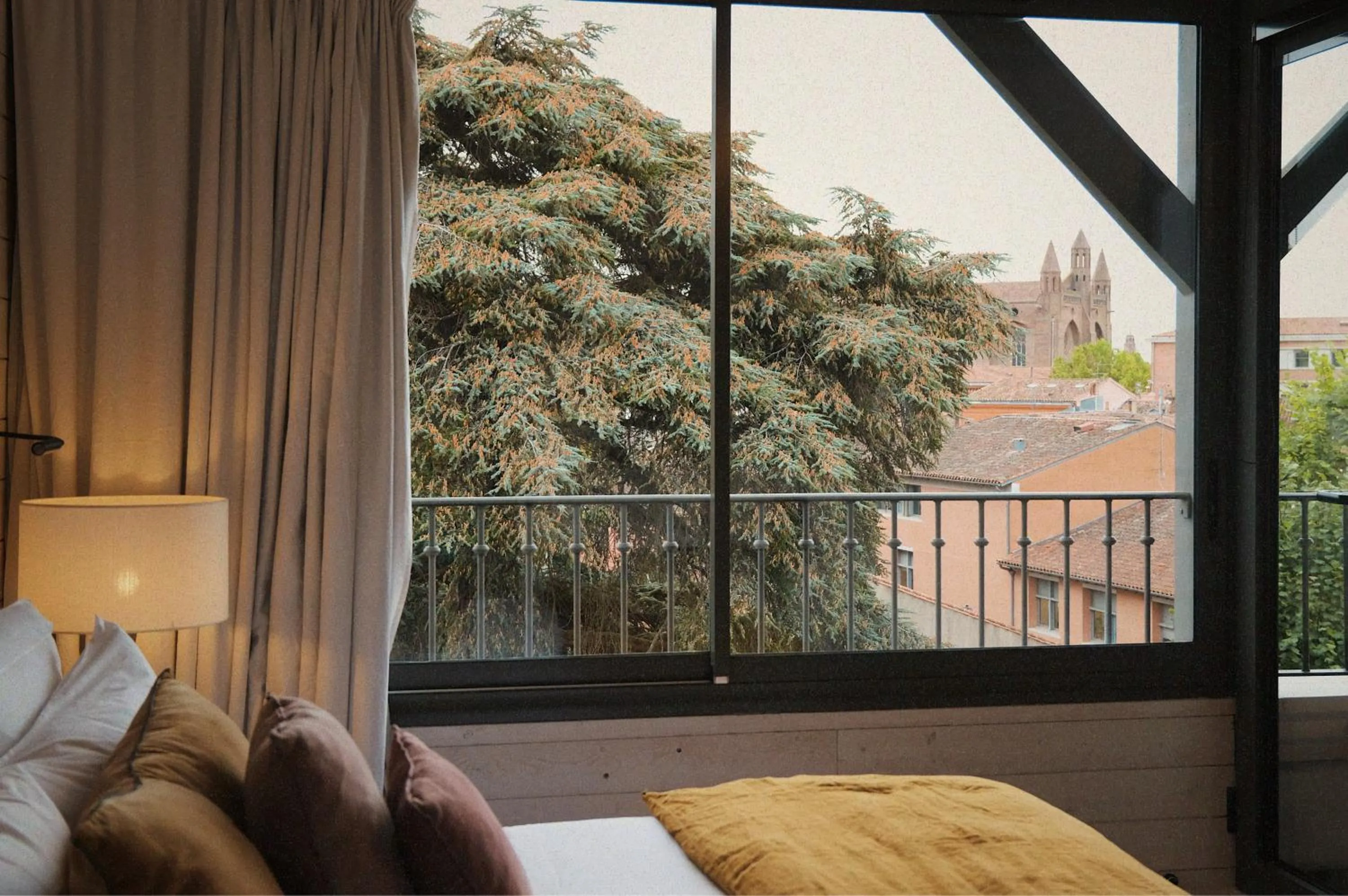 Balcony/Terrace, Bed in Boutique Hotel SOCLO