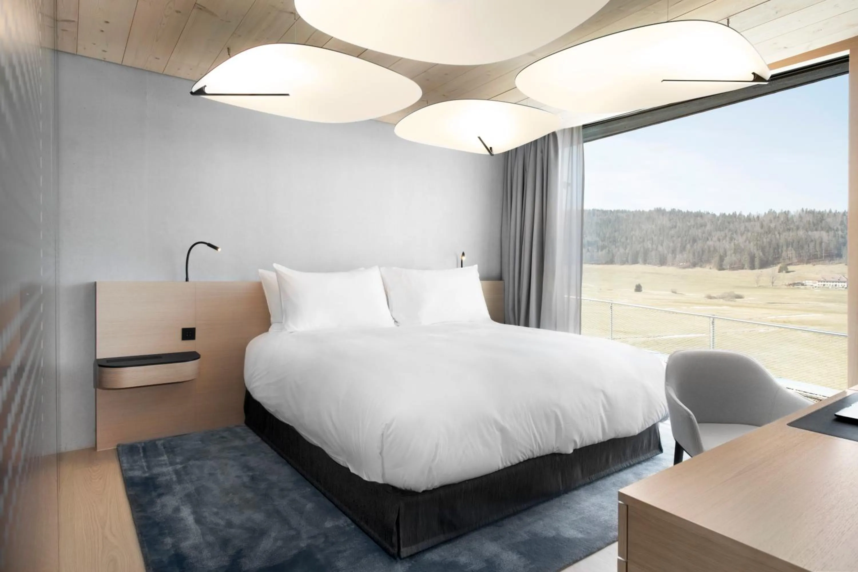 Bed in Hôtel des Horlogers