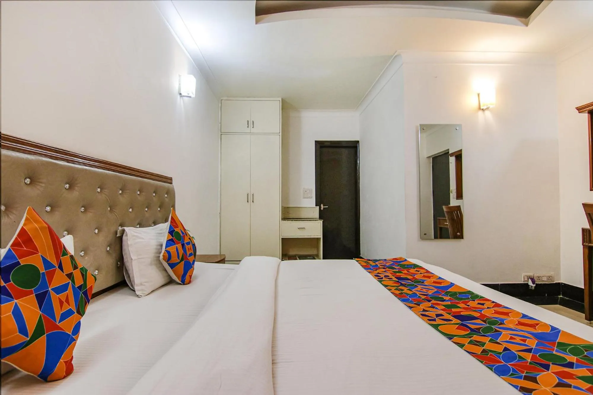 Bedroom, Bed in FabHotel JDM Residency