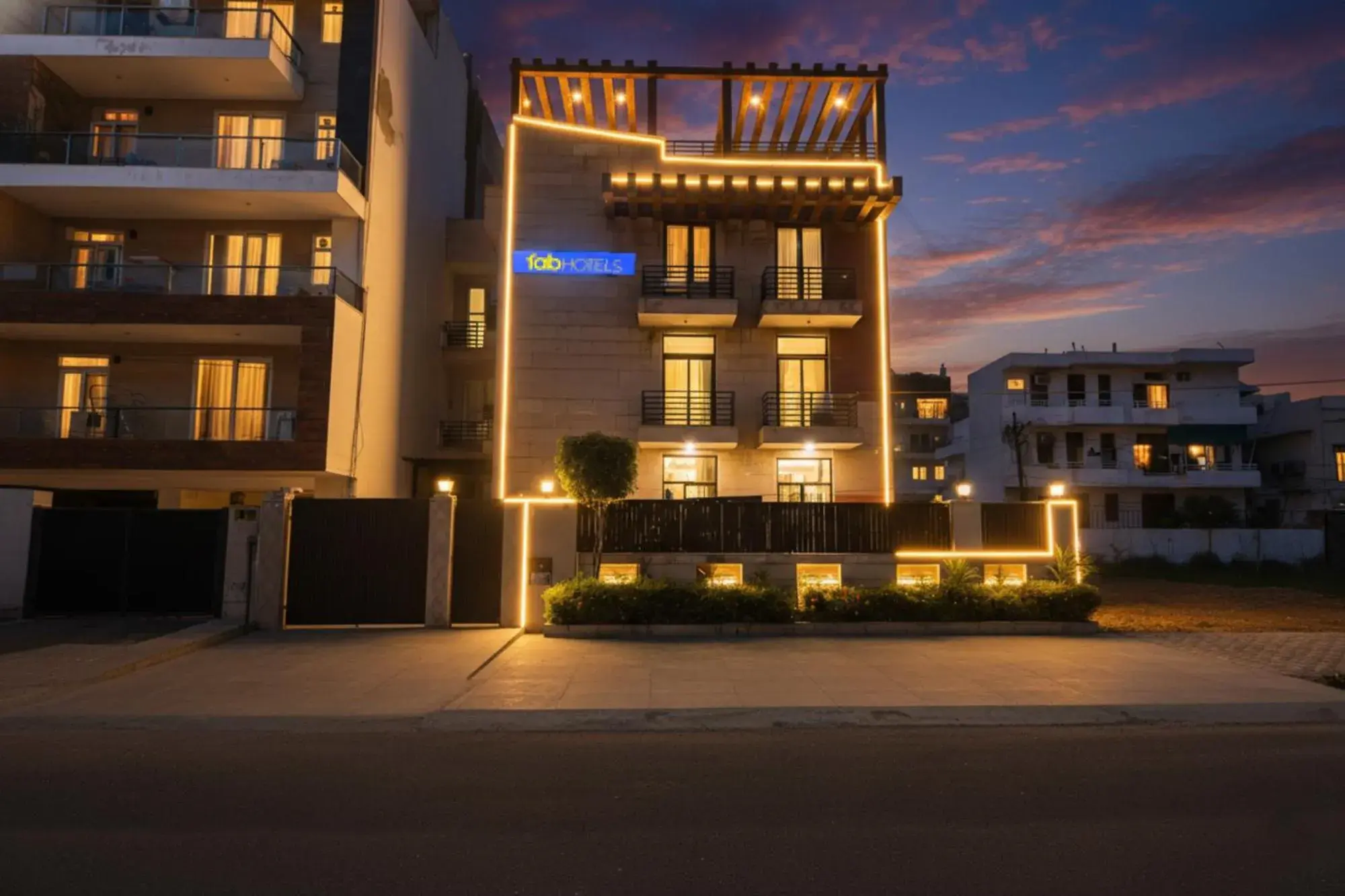 Property building in FabExpress JDM Residency Property building in FabExpress JDM Residency