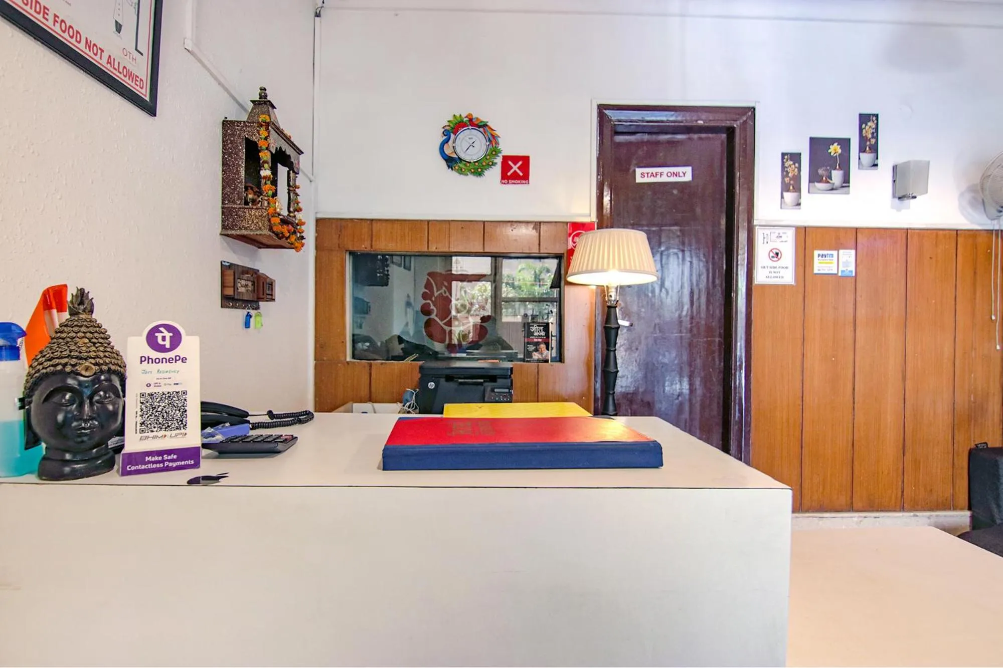 Lobby or reception in FabHotel JDM Residency