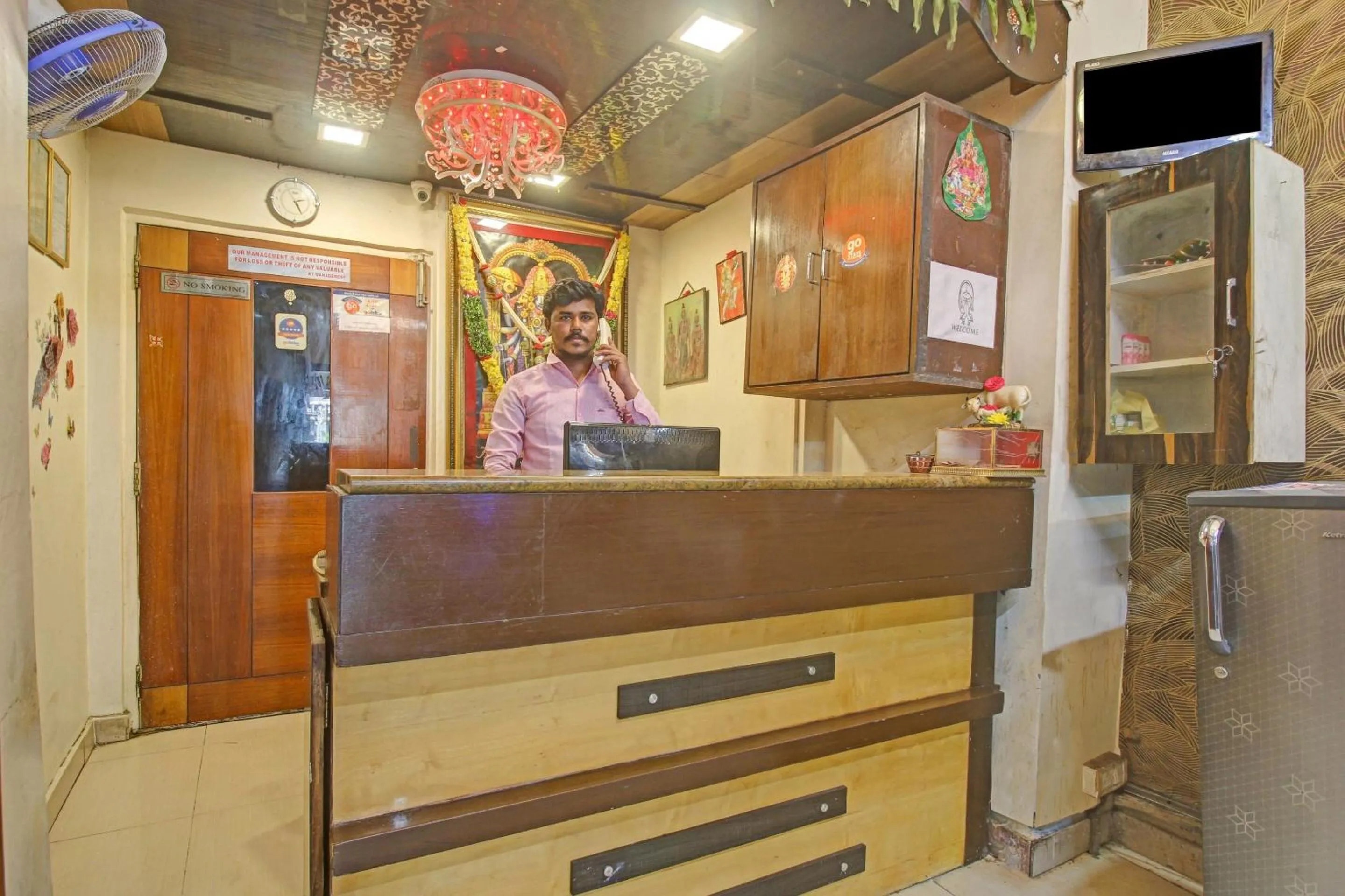 Lobby or reception in Hotel O Rahul International Hyderabad