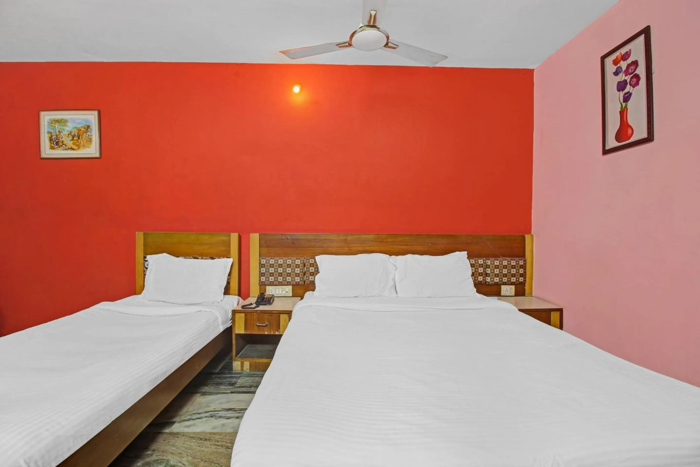 Bedroom, Bed in Hotel O Rahul International Hyderabad