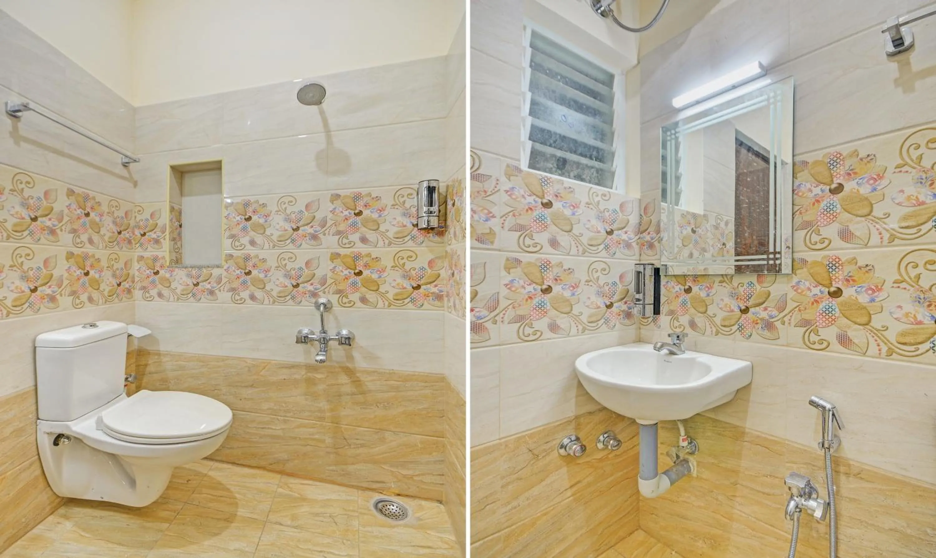 Bathroom in Treebo Everest Residency Tidel Park, 15 Mins From Coimbatore International Airport