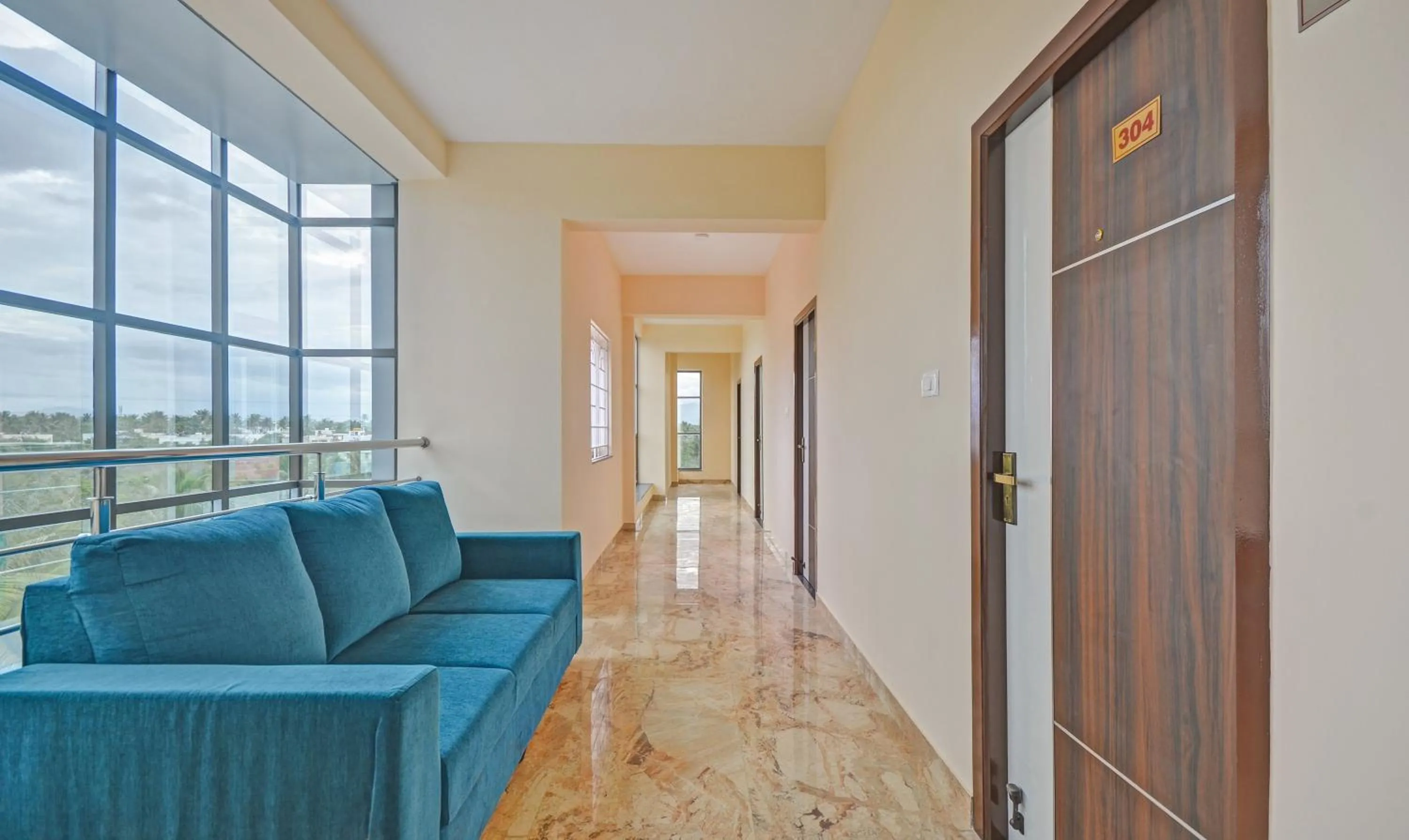 Seating area in Treebo Everest Residency Tidel Park, 15 Mins From Coimbatore International Airport