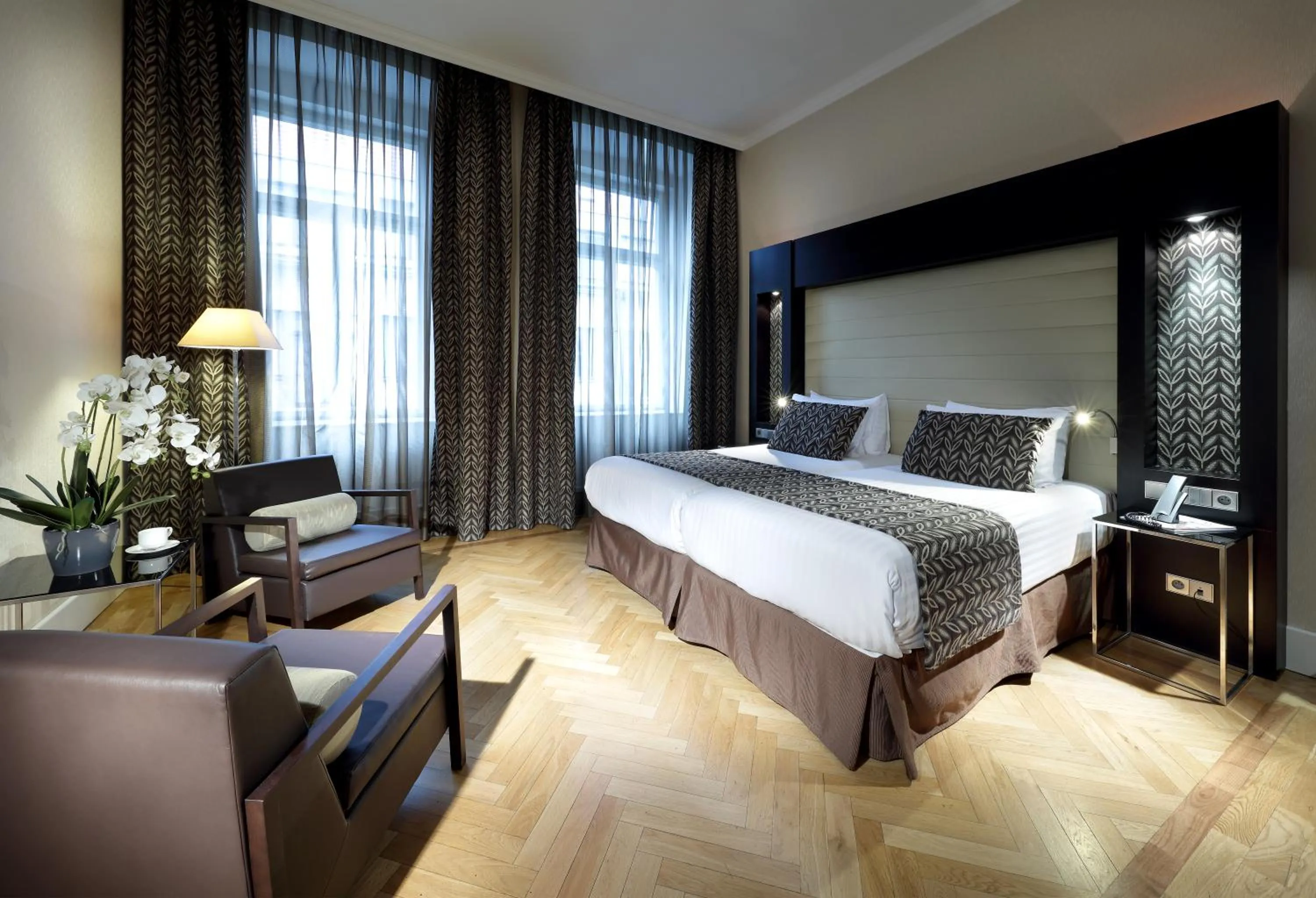 Bed in Eurostars Thalia