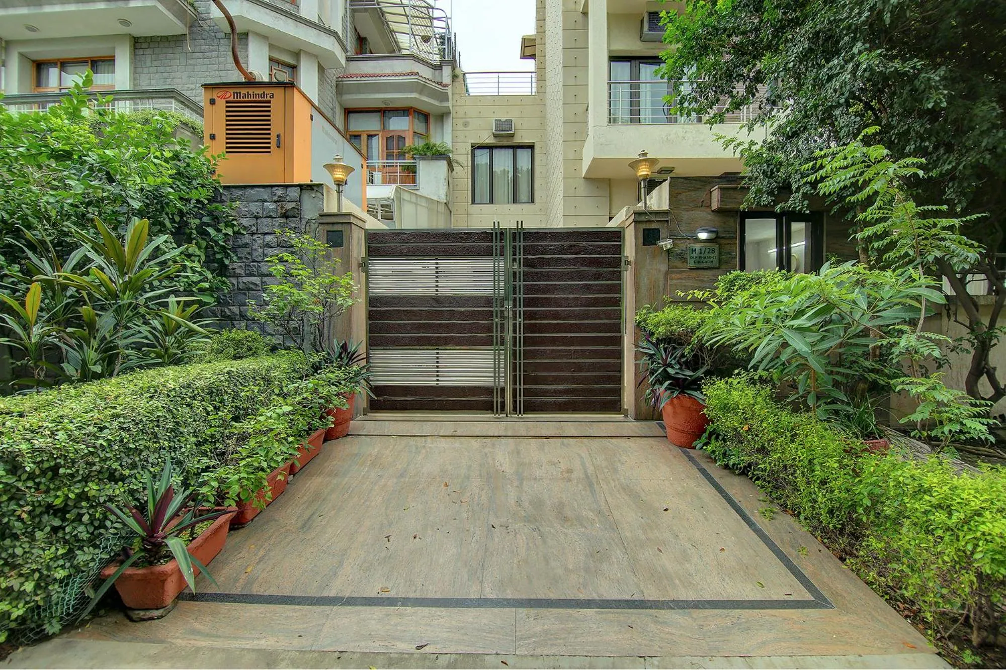 Facade/entrance in FabHotel Phoenix Hospitality Near DLF Cyber Hub & Metro, Gurugram