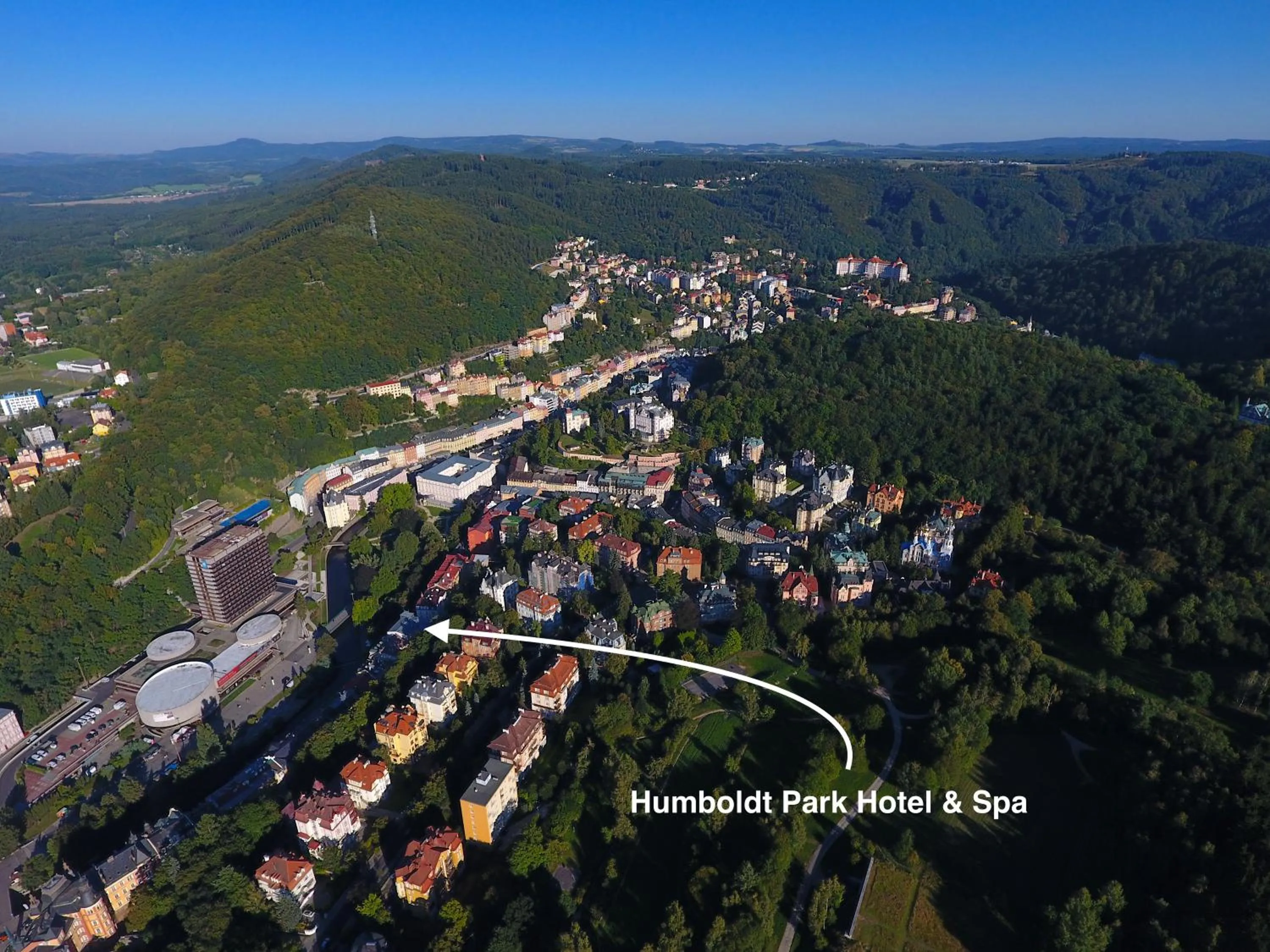Bird's eye view in Humboldt Park Hotel & Spa