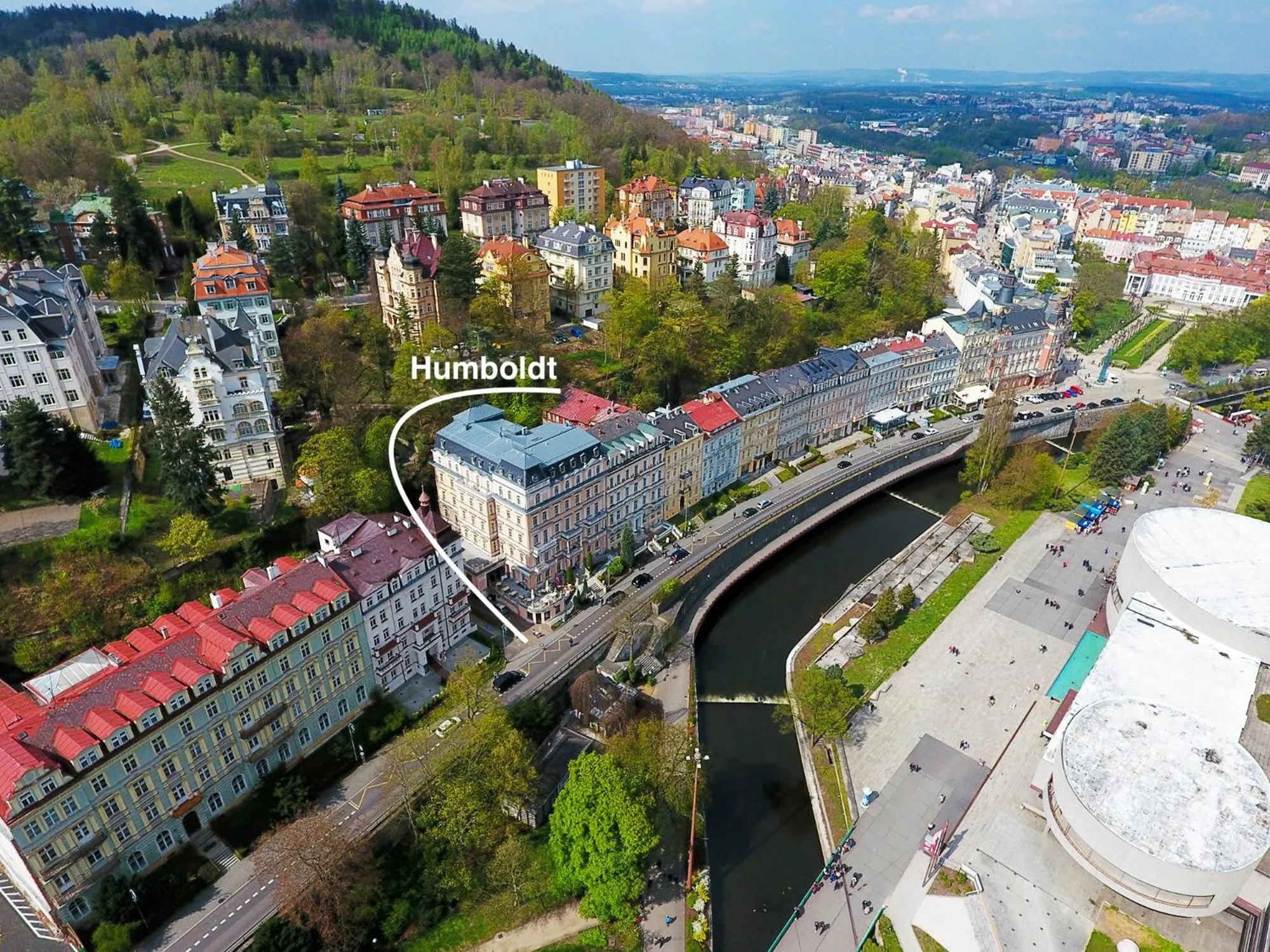 Bird's eye view in Humboldt Park Hotel & Spa