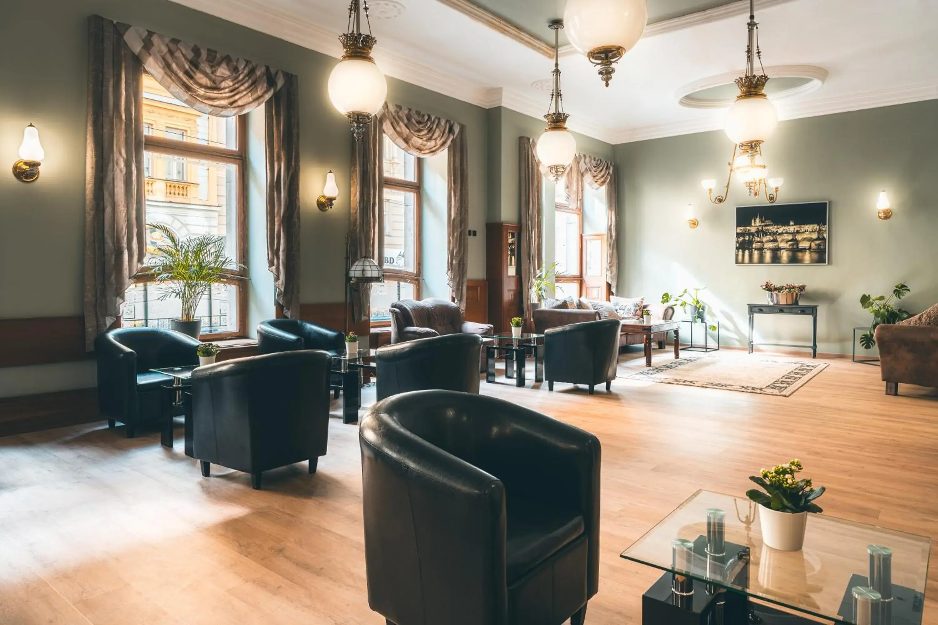 Lobby or reception in Hotel Ariston Prague Lobby or reception in Hotel Ariston Prague