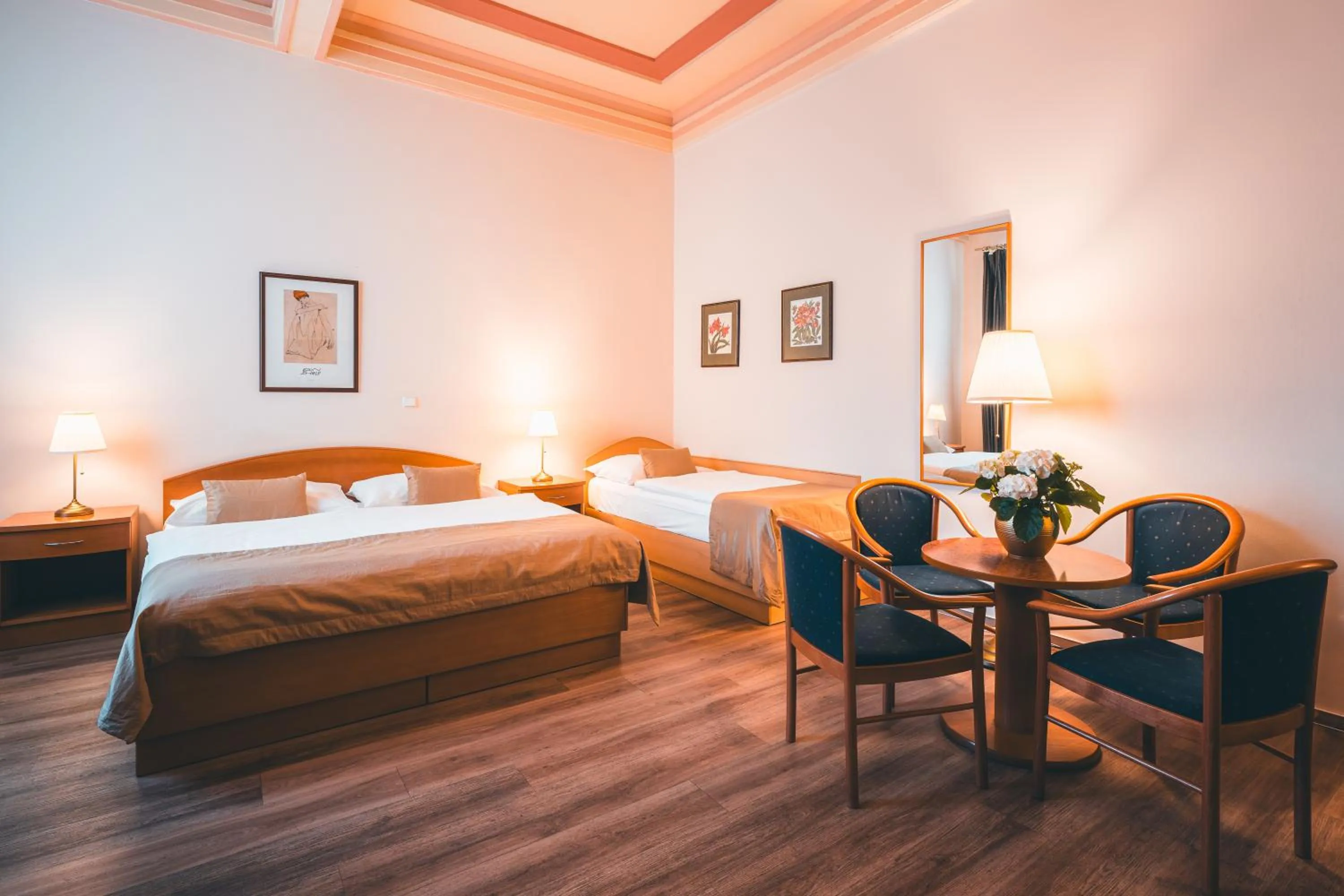 Bedroom, Bed in Hotel Ariston Prague