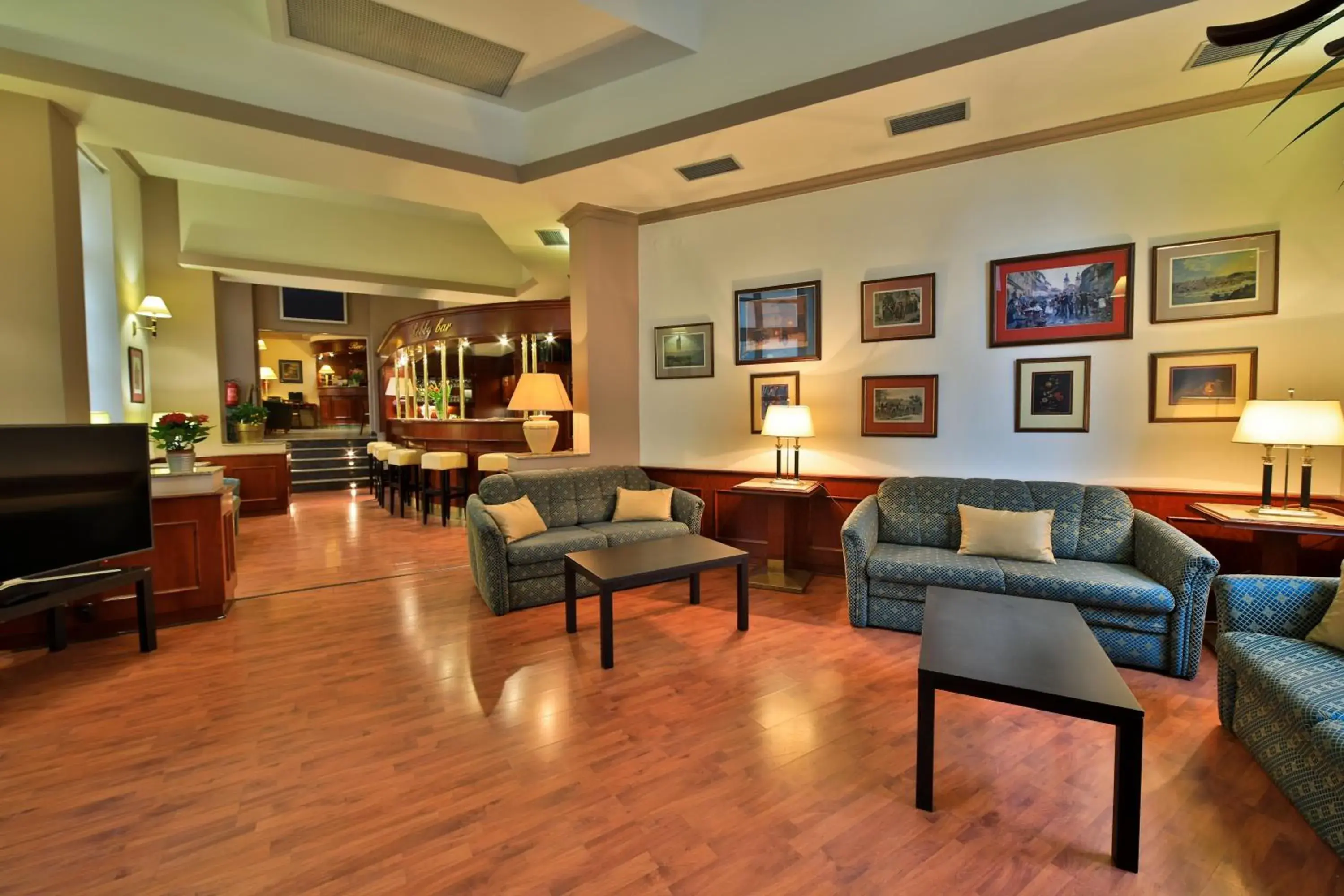 Lobby or reception in Carlton Lobby or reception in Carlton