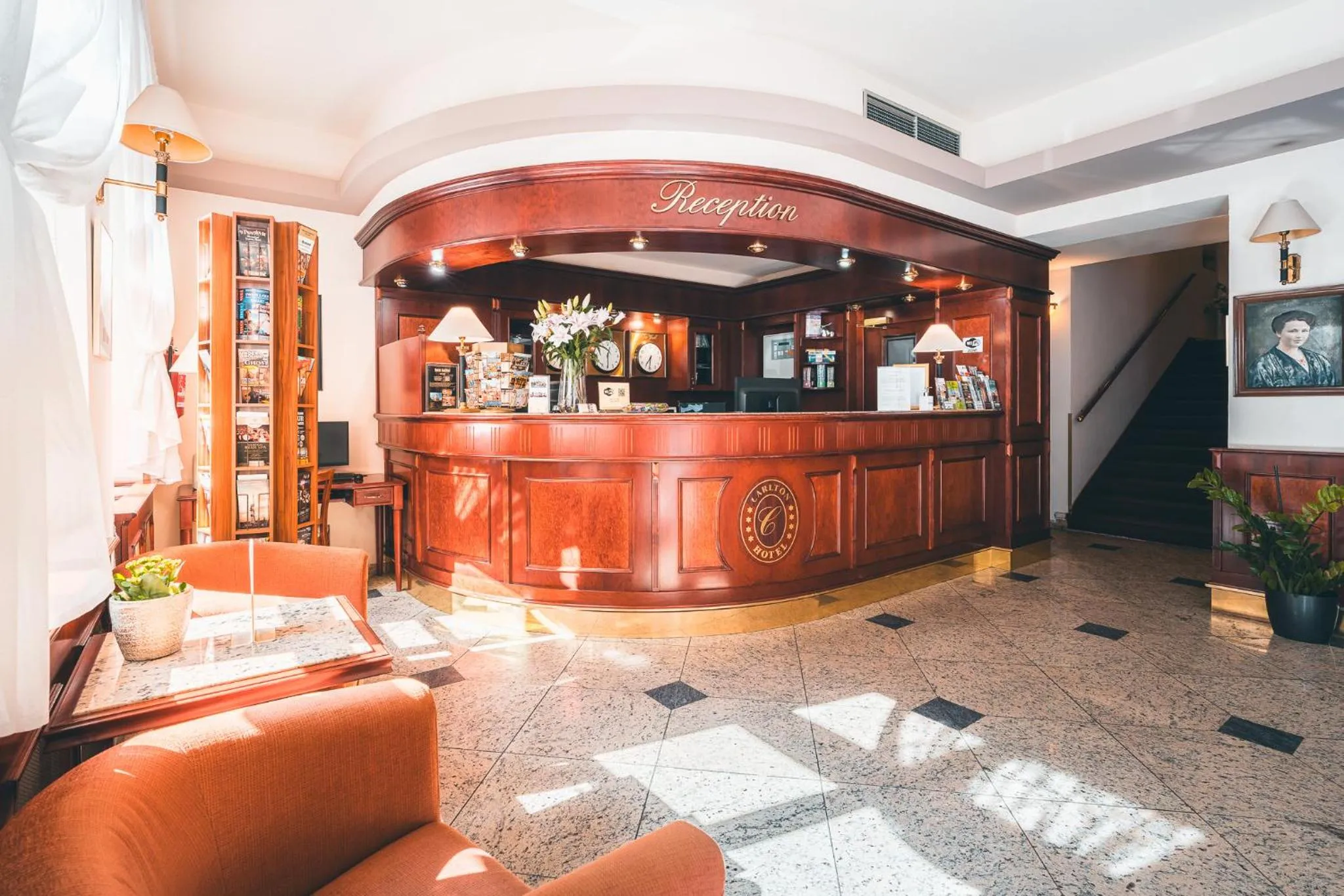 Lobby or reception in Carlton