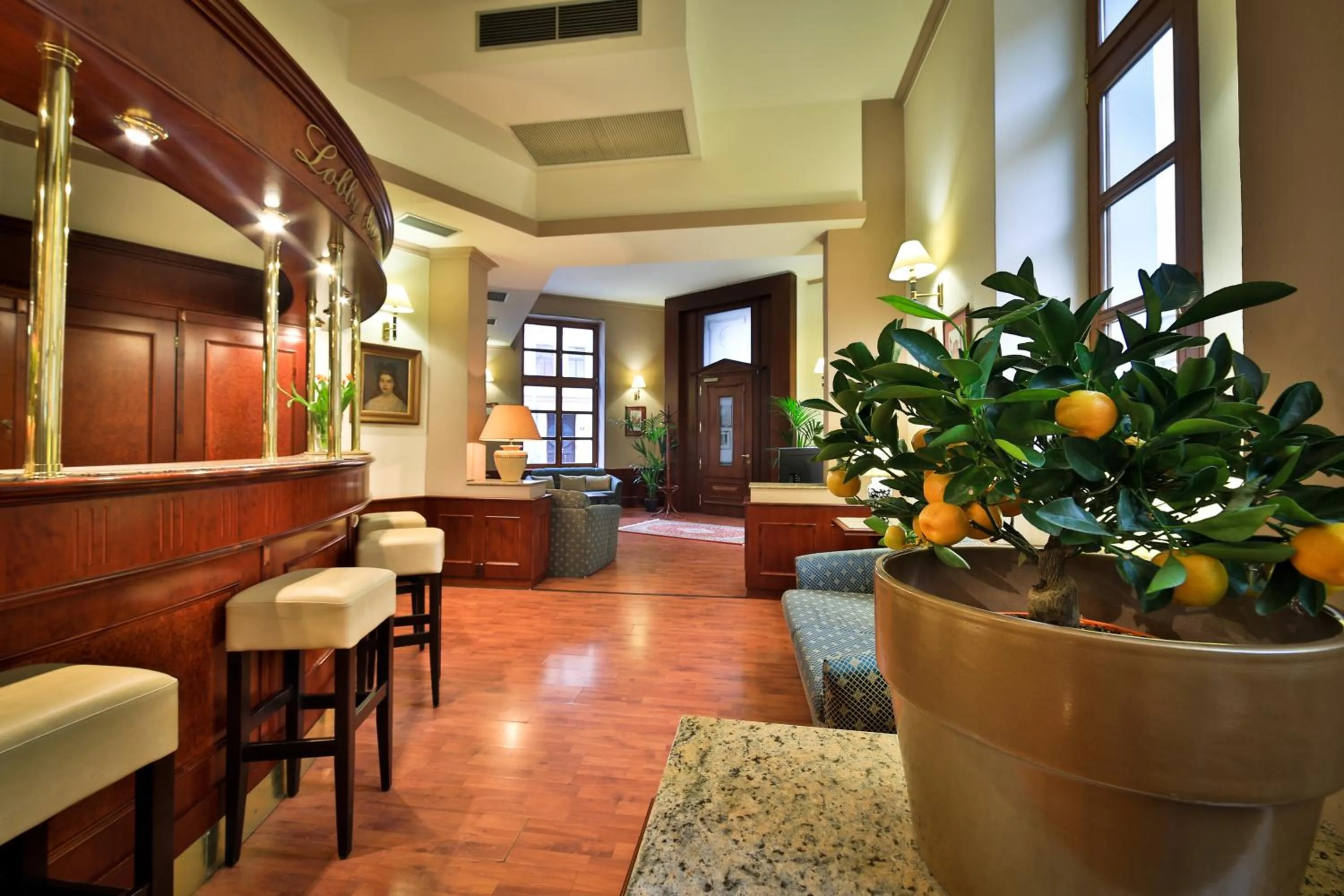 Lobby or reception in Carlton