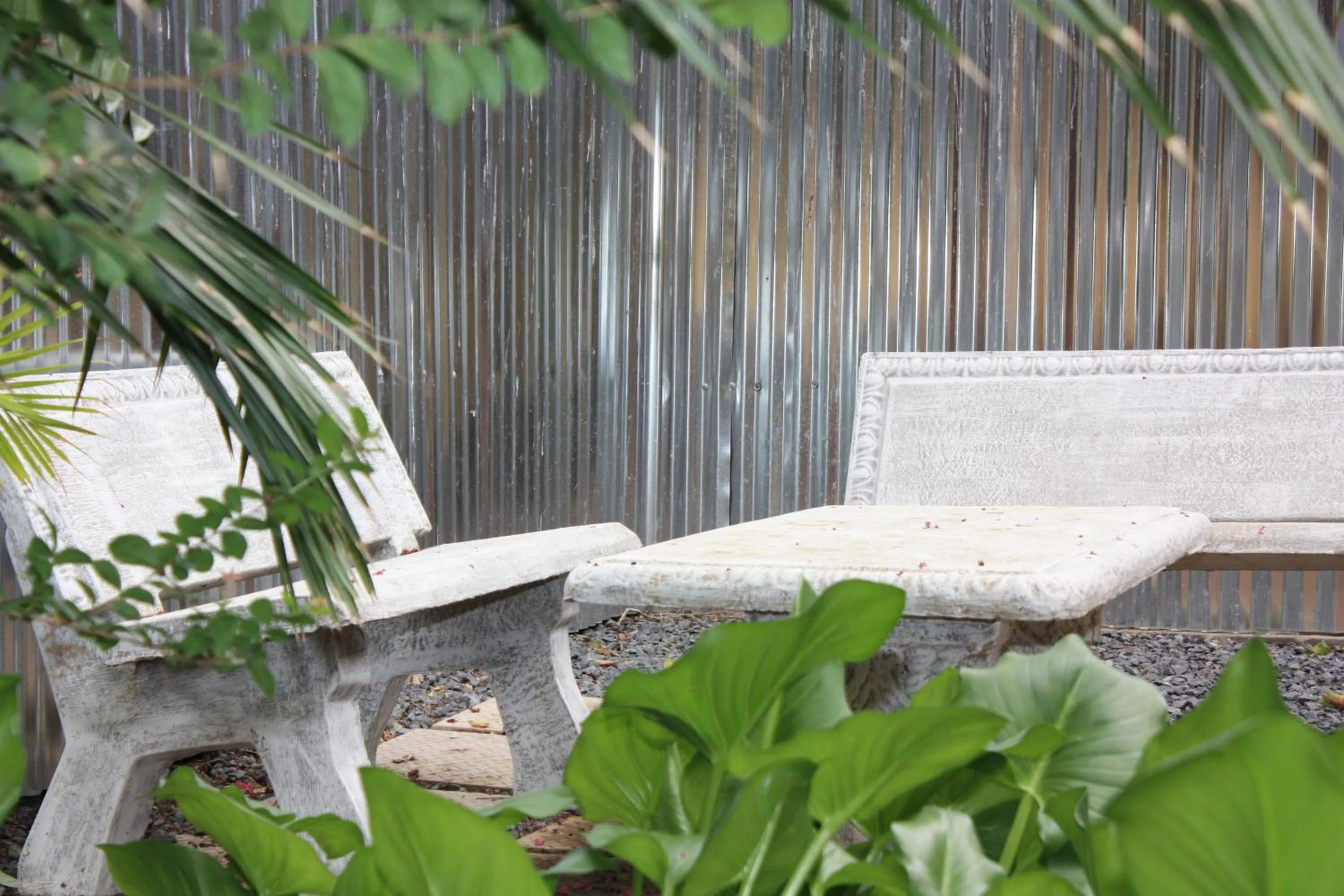 Garden in Riverbank Lodge