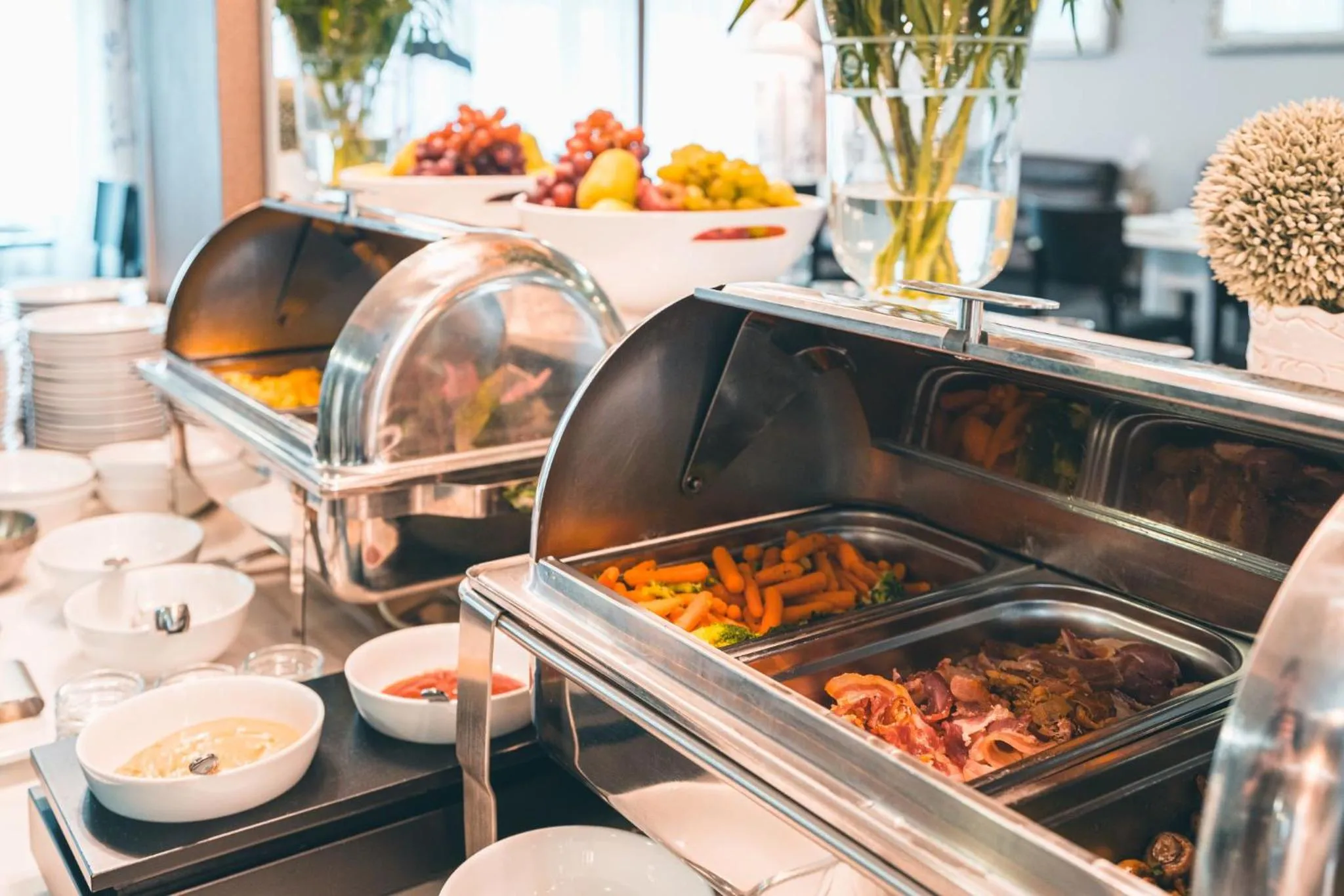 Buffet breakfast in Elysee Hotel