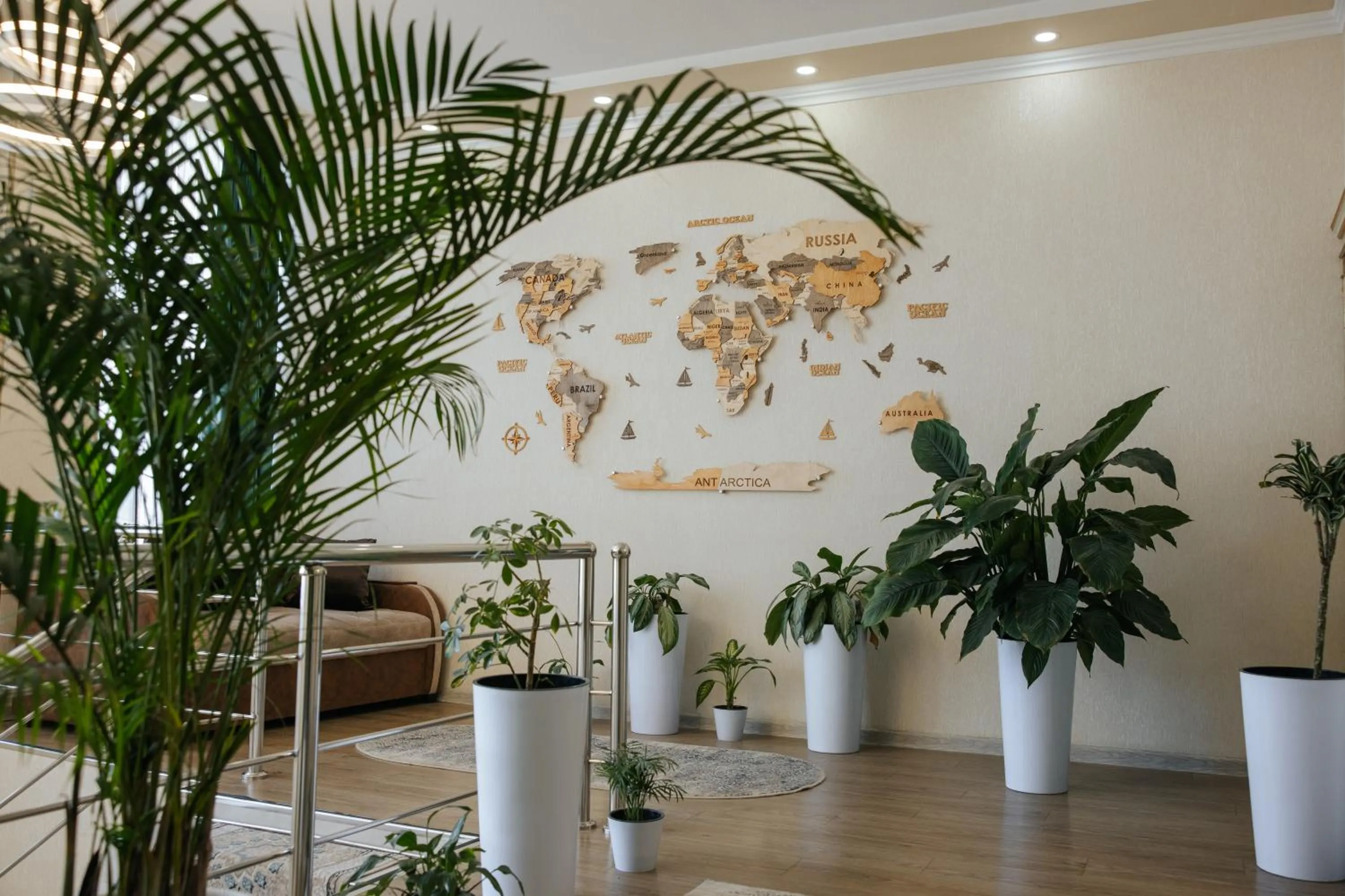 Seating area in Like INN Hotel