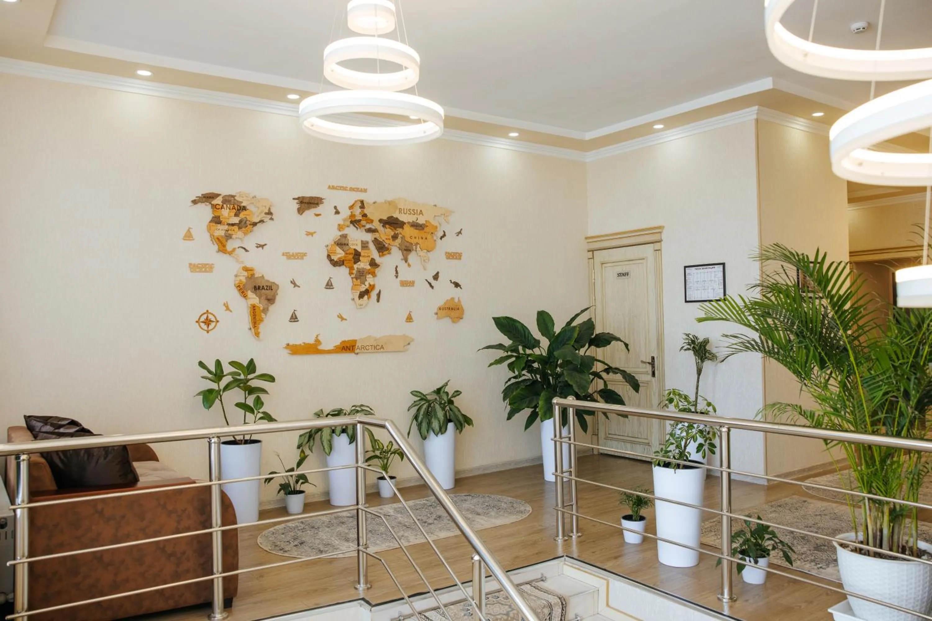 Seating area in Like INN Hotel