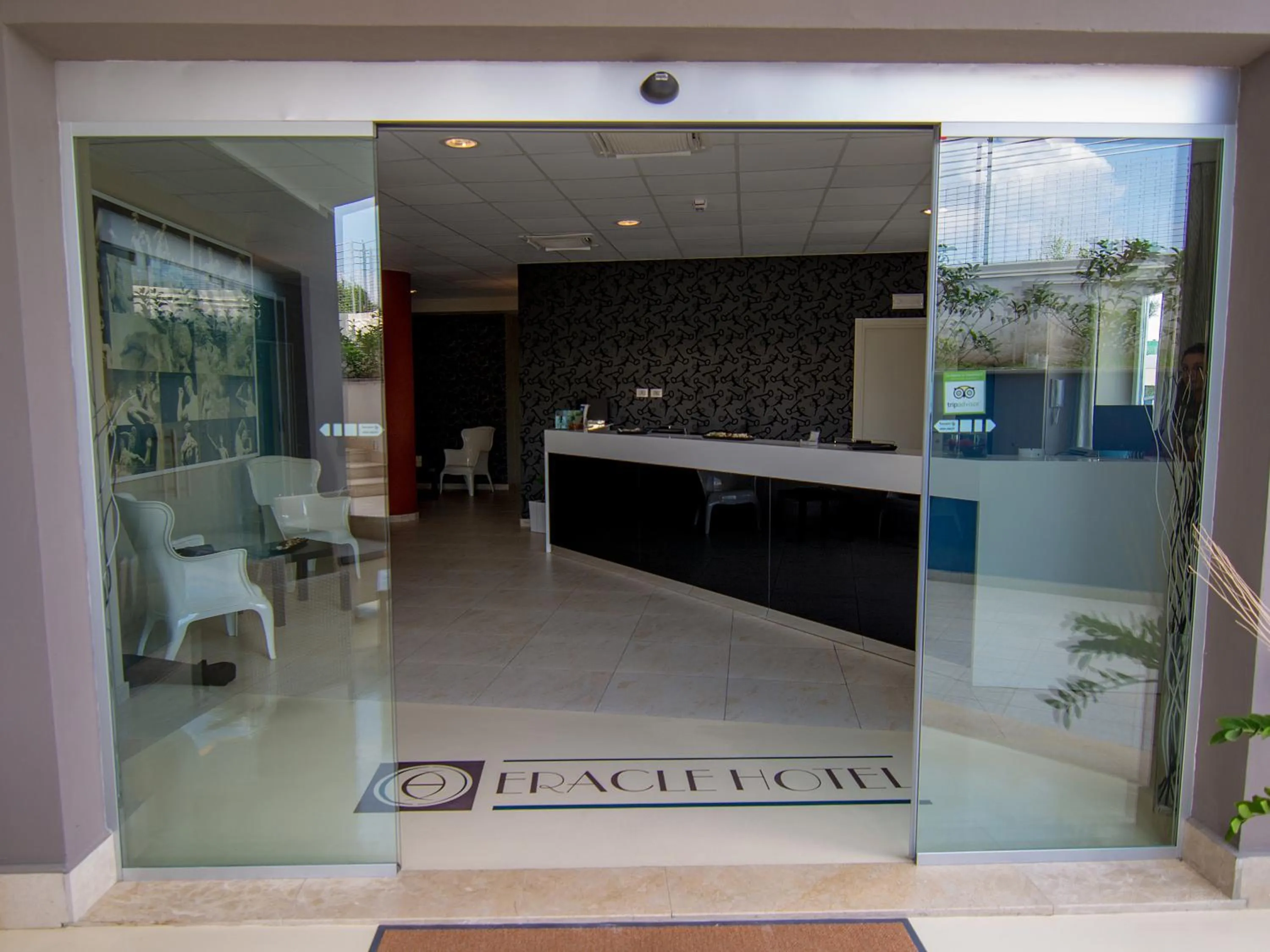 Lobby or reception in Eracle Hotel