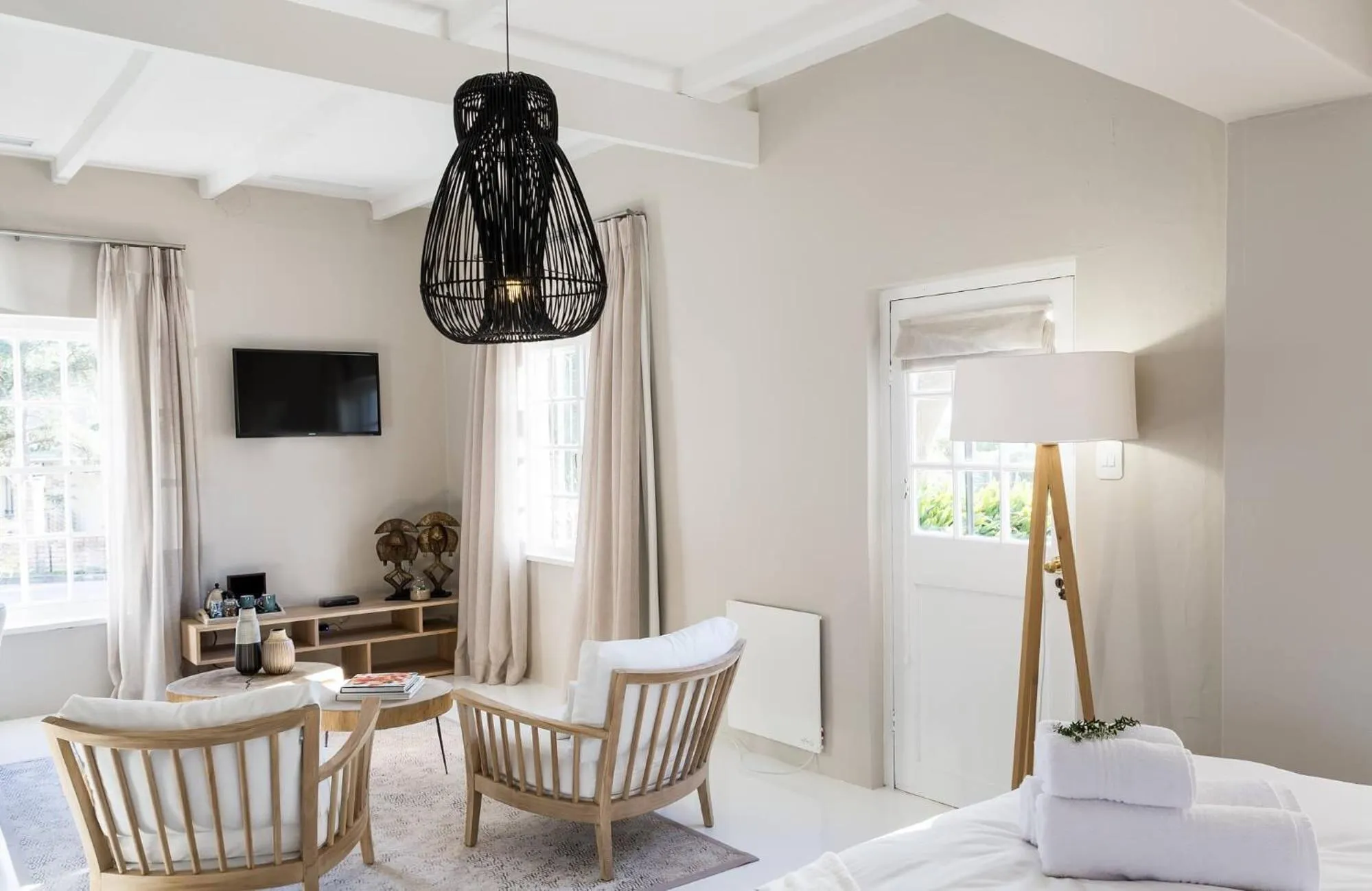 Seating area in Macaron Boutique Guest House