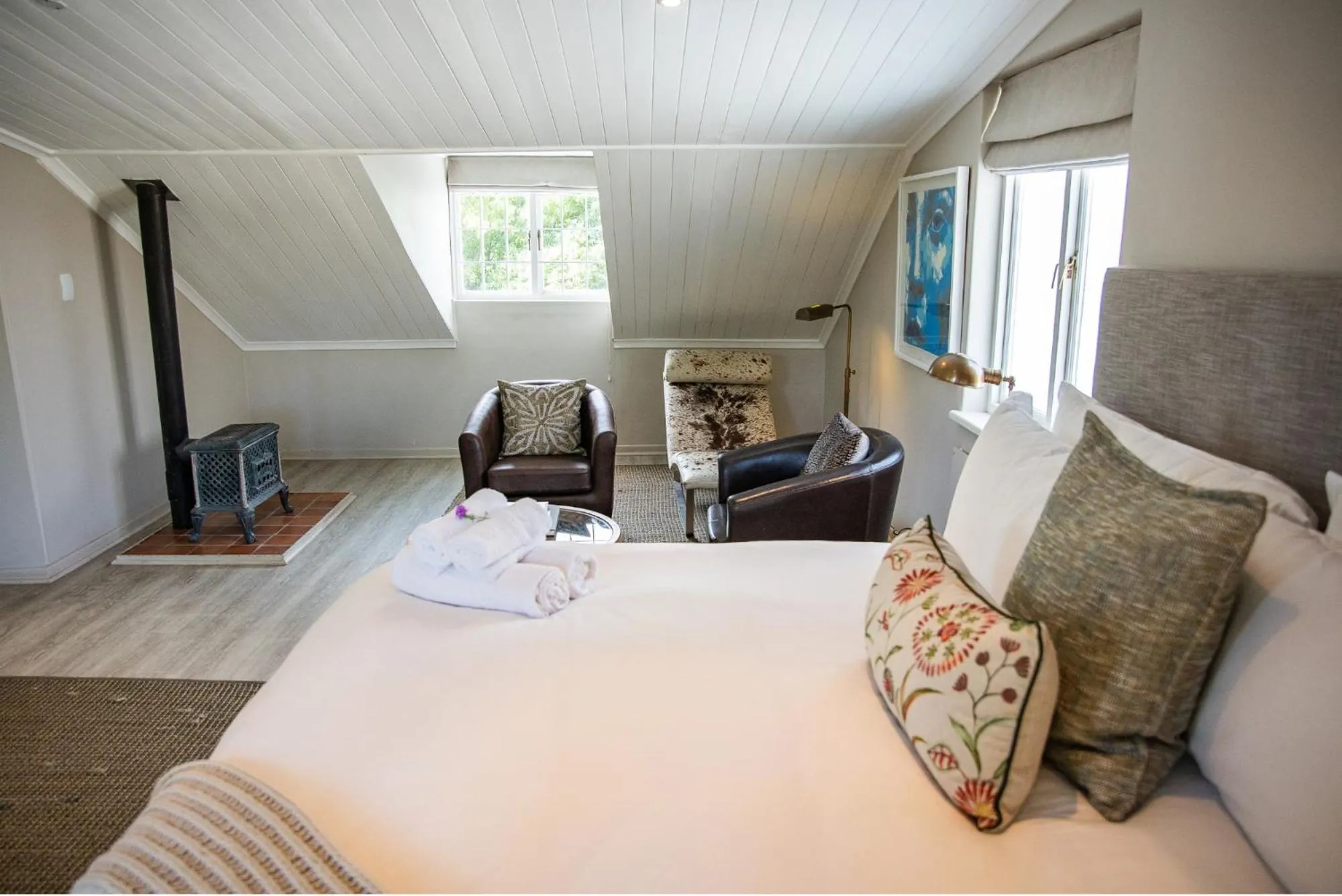 Bed in Macaron Boutique Guest House