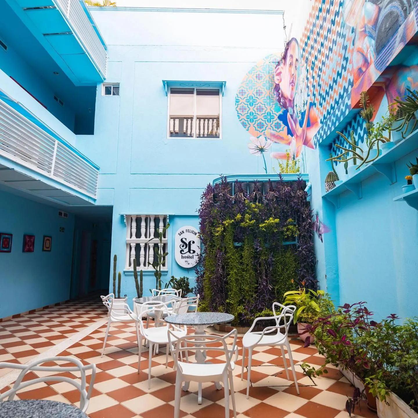 Property building in San Felicin Hostel