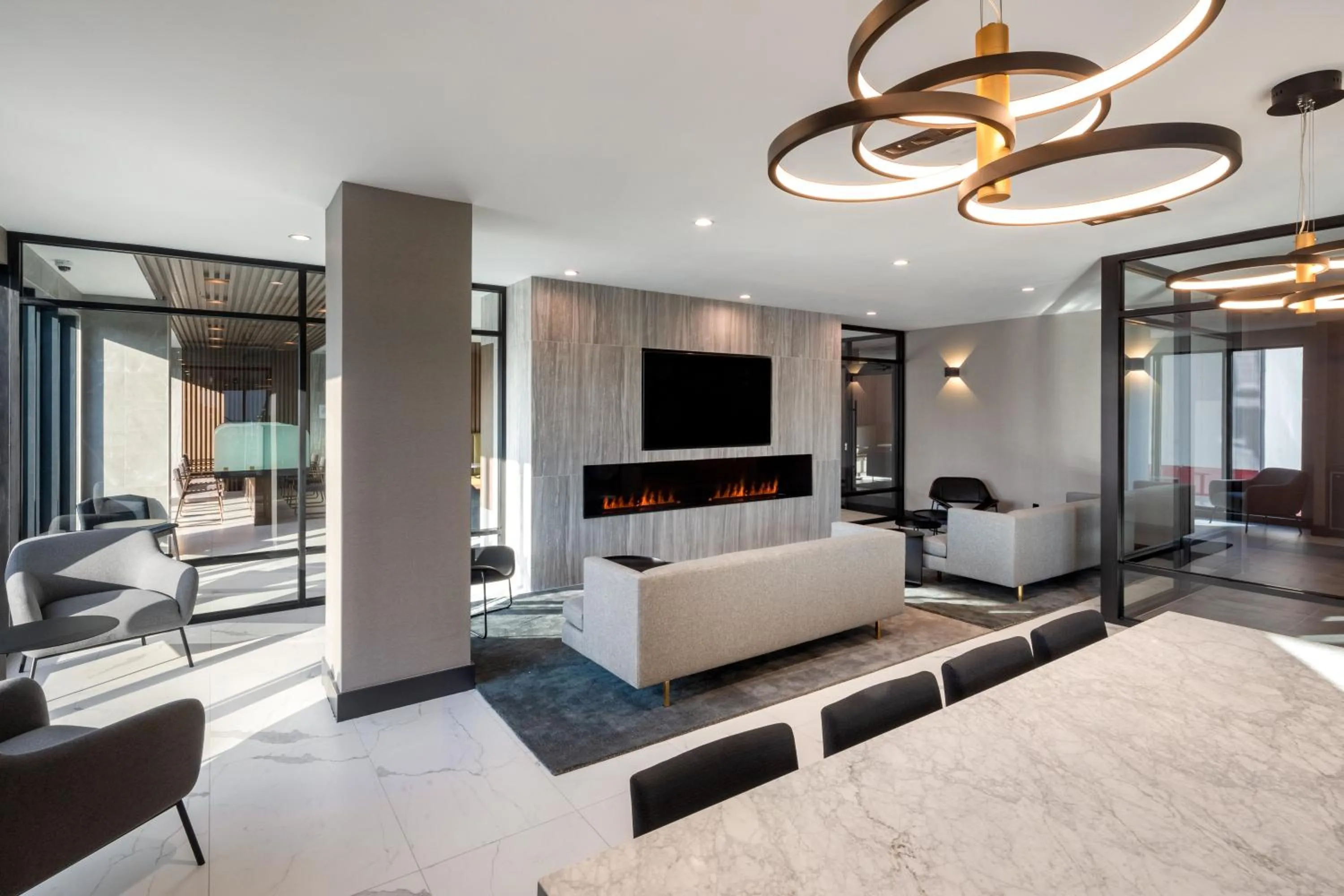 Lounge or bar in Global Luxury Suites at The Arches