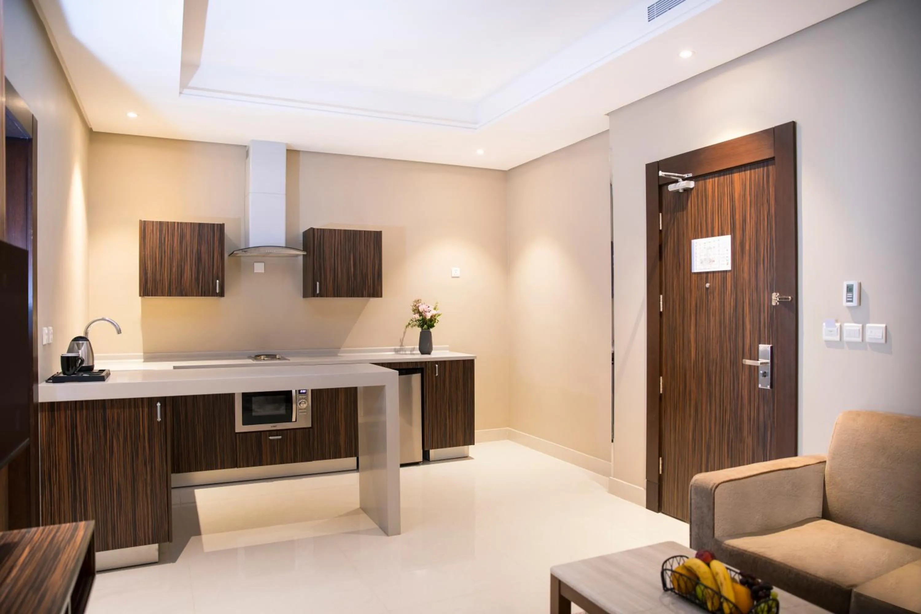 Living room in Swiss Blue Hotel - Hera